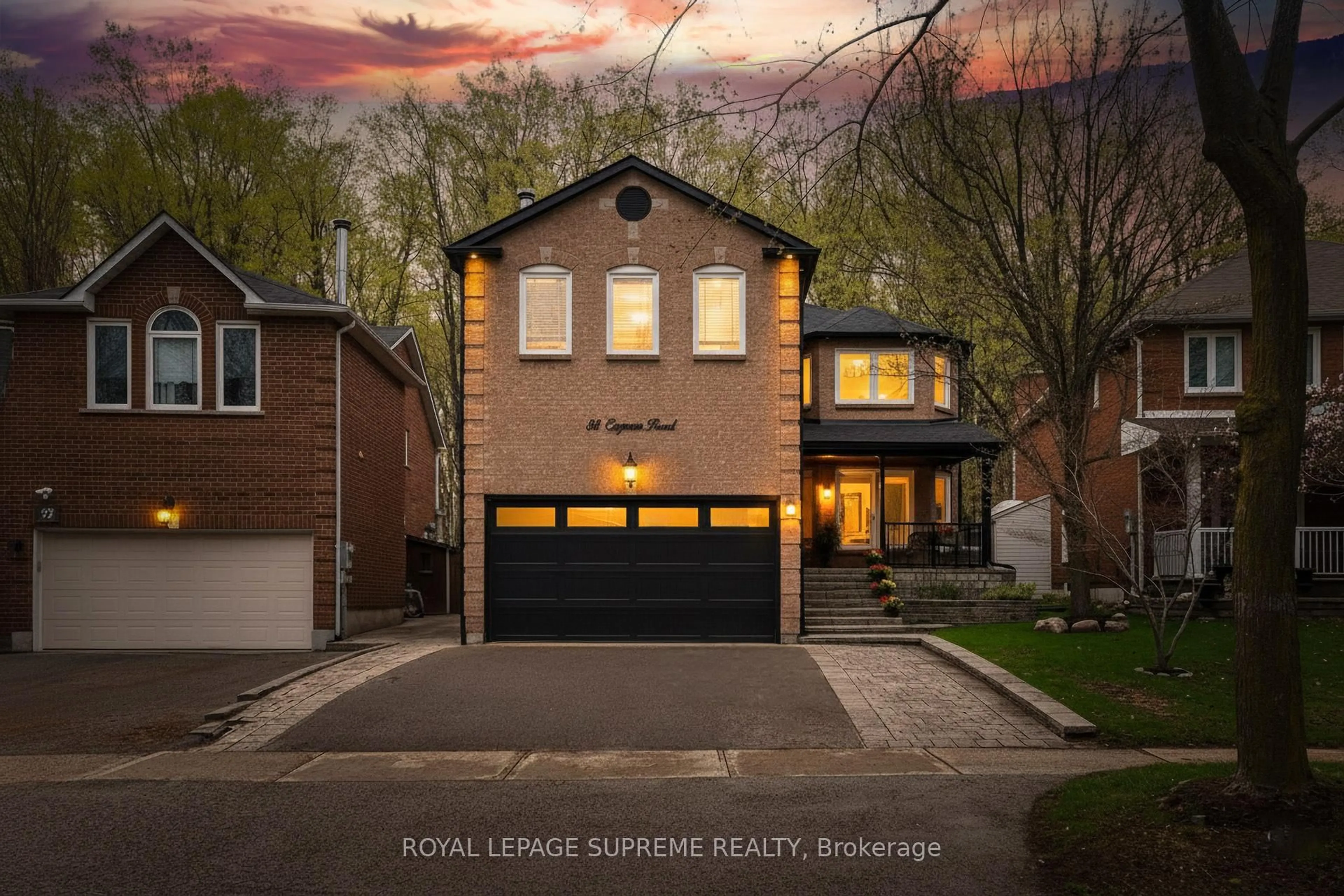 Home with brick exterior material, street for 88 Empress Rd, Vaughan Ontario L6A 1V1