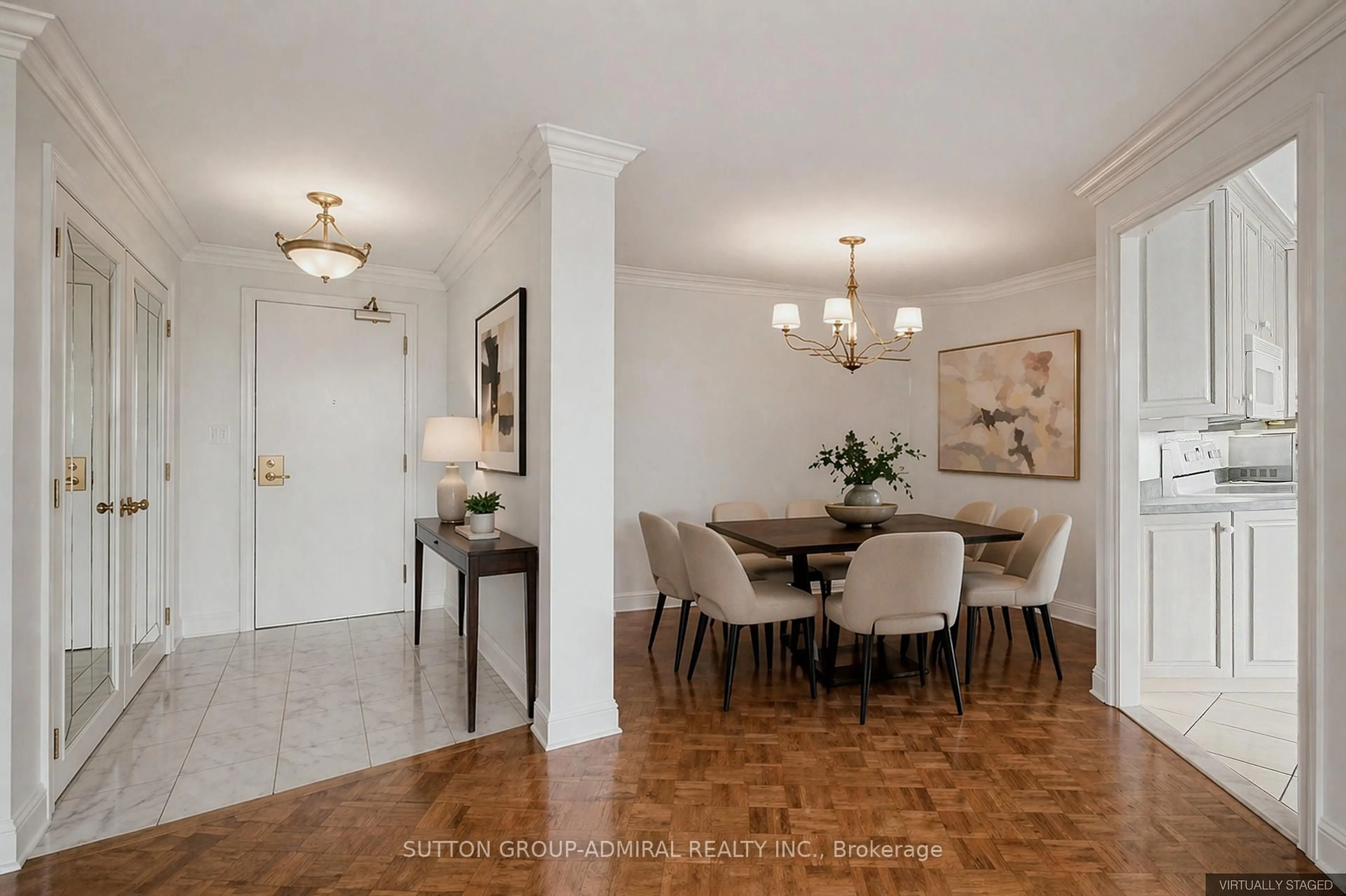 Dining room, unknown for 343 Clark Ave #1402, Vaughan Ontario L4J 7K5