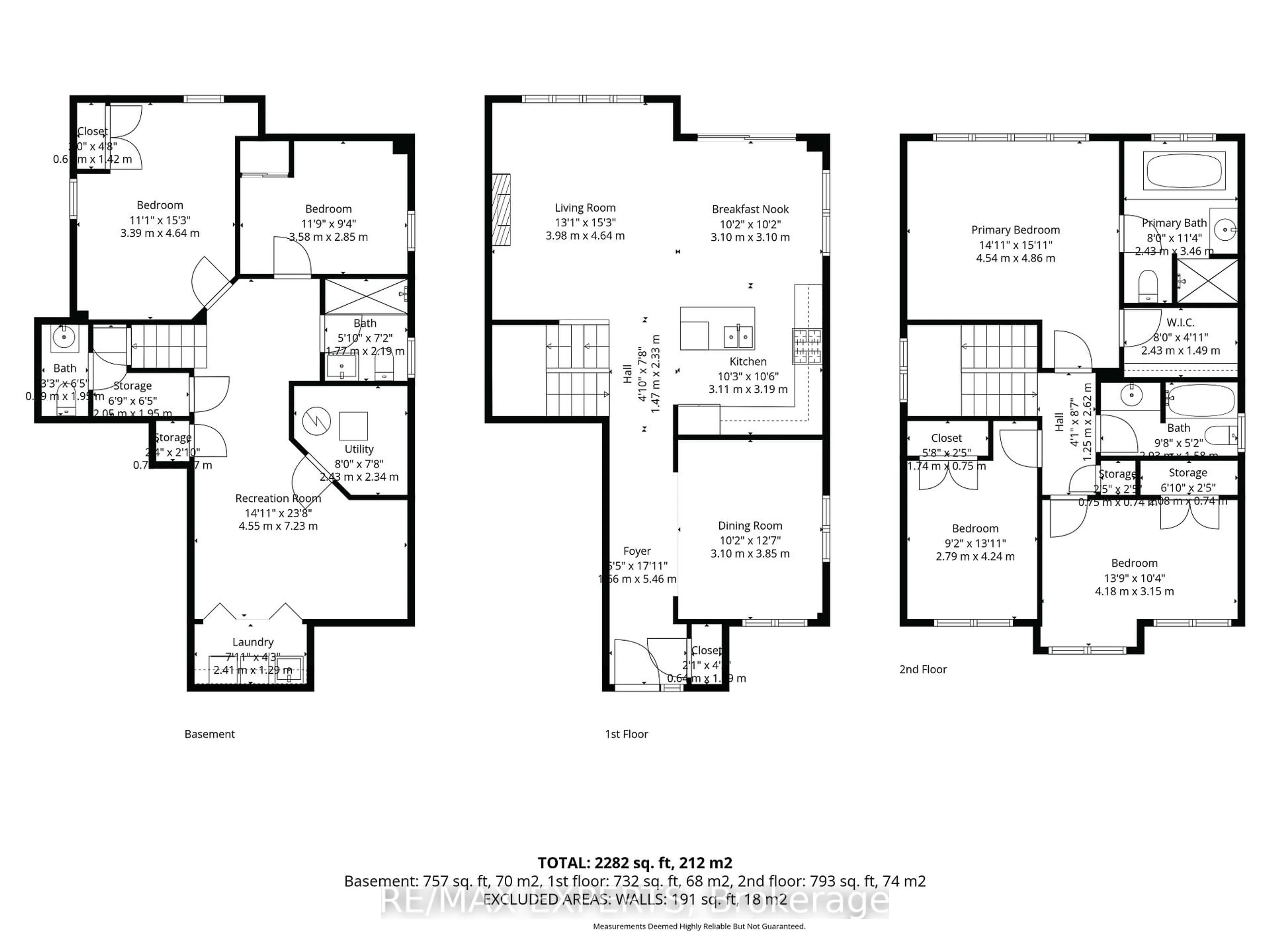 Floor plan for 22 Manor Glen Cres, East Gwillimbury Ontario L0G 1M0