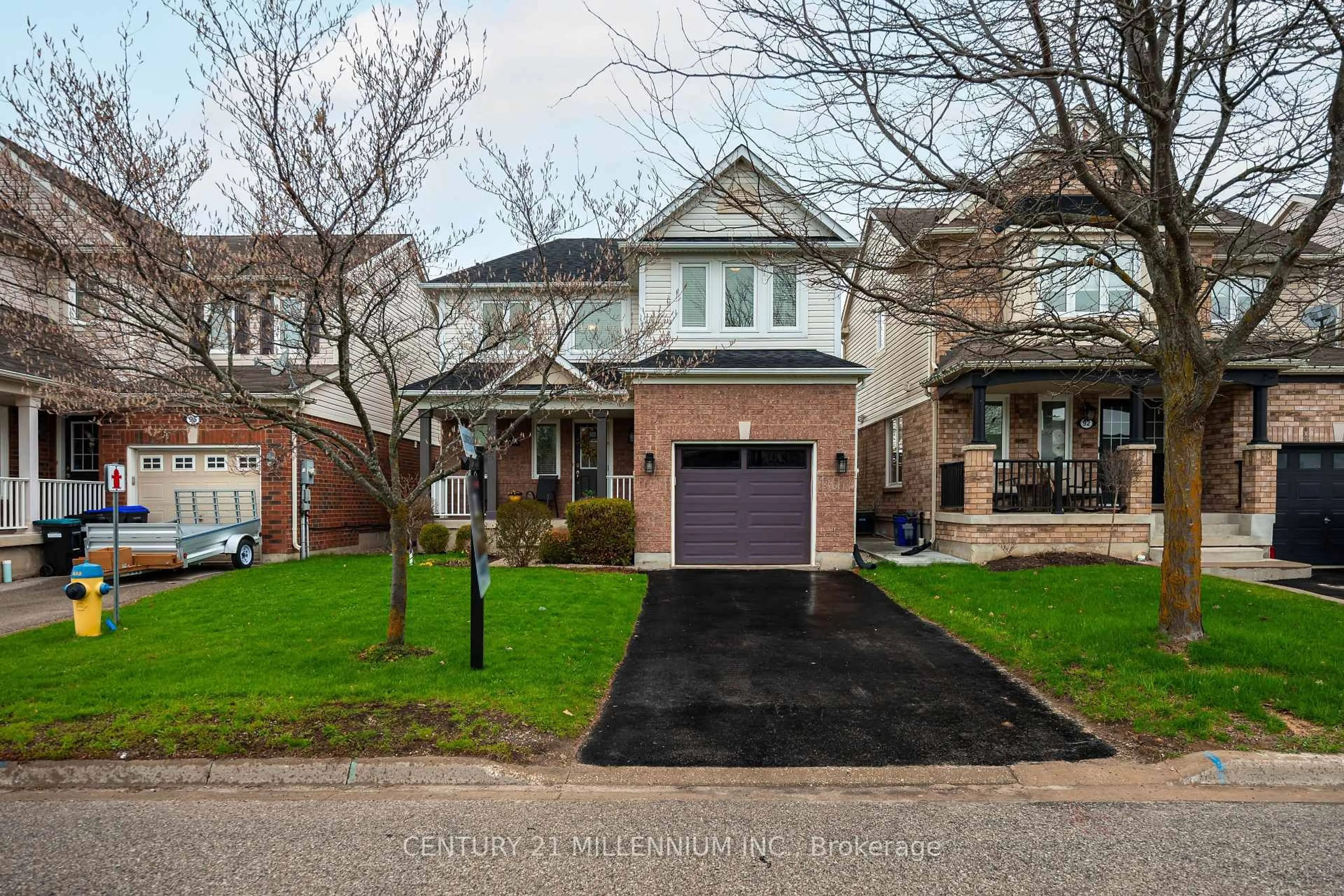 Home with brick exterior material, street for 94 John W Taylor Ave, New Tecumseth Ontario L9R 0C6