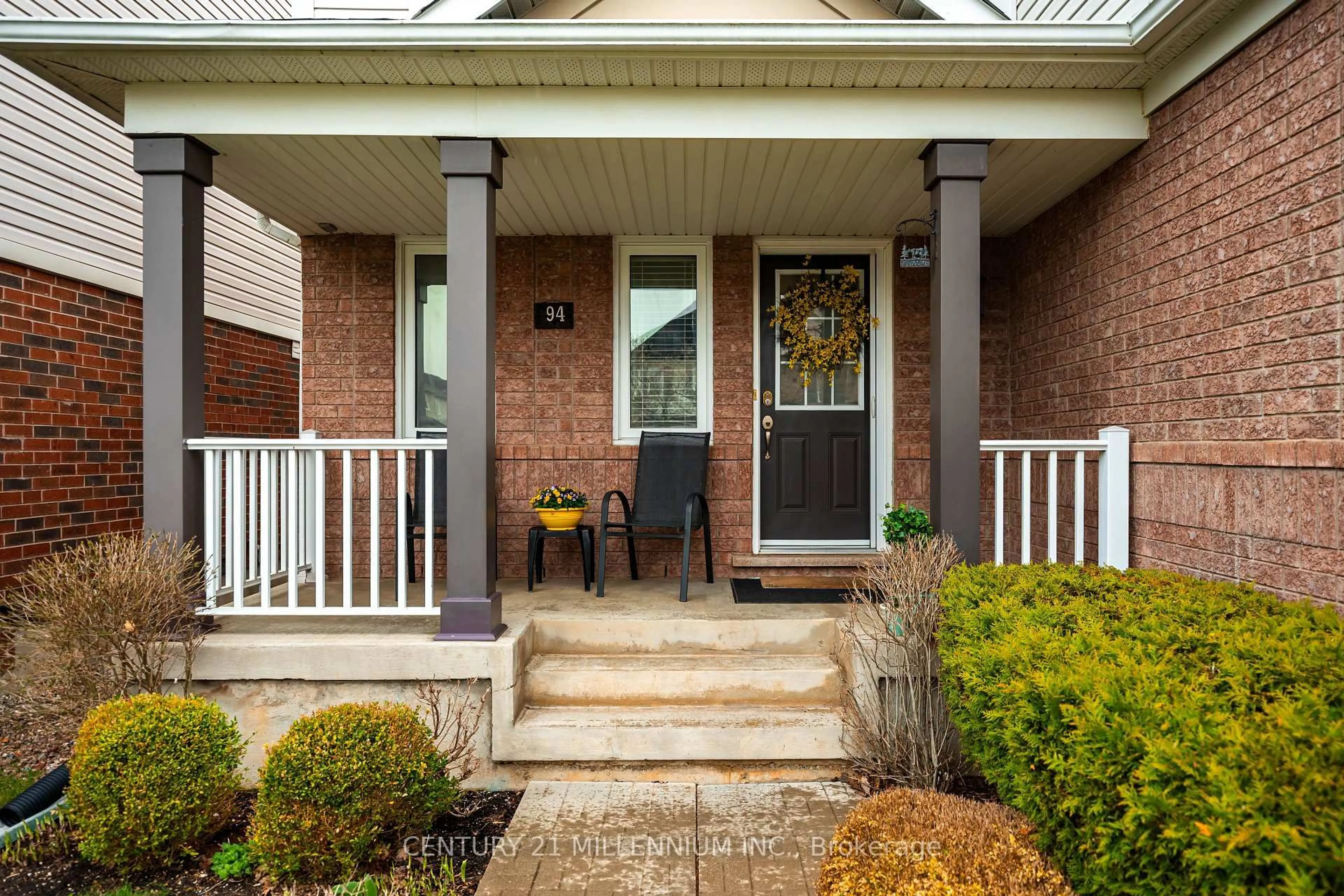 Home with brick exterior material, street for 94 John W Taylor Ave, New Tecumseth Ontario L9R 0C6
