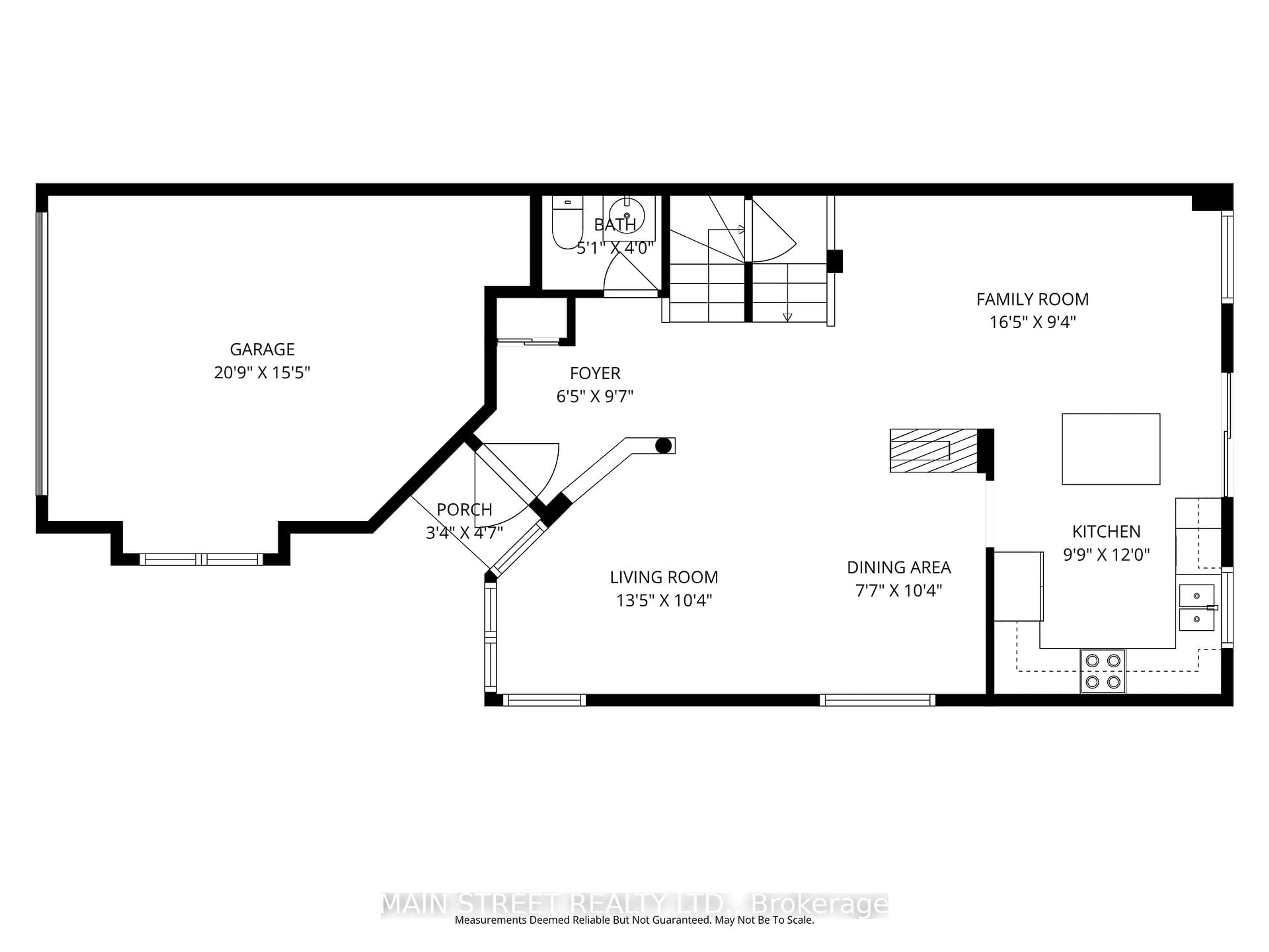 Floor plan for 130 Rush Rd, Aurora Ontario L4G 7G4