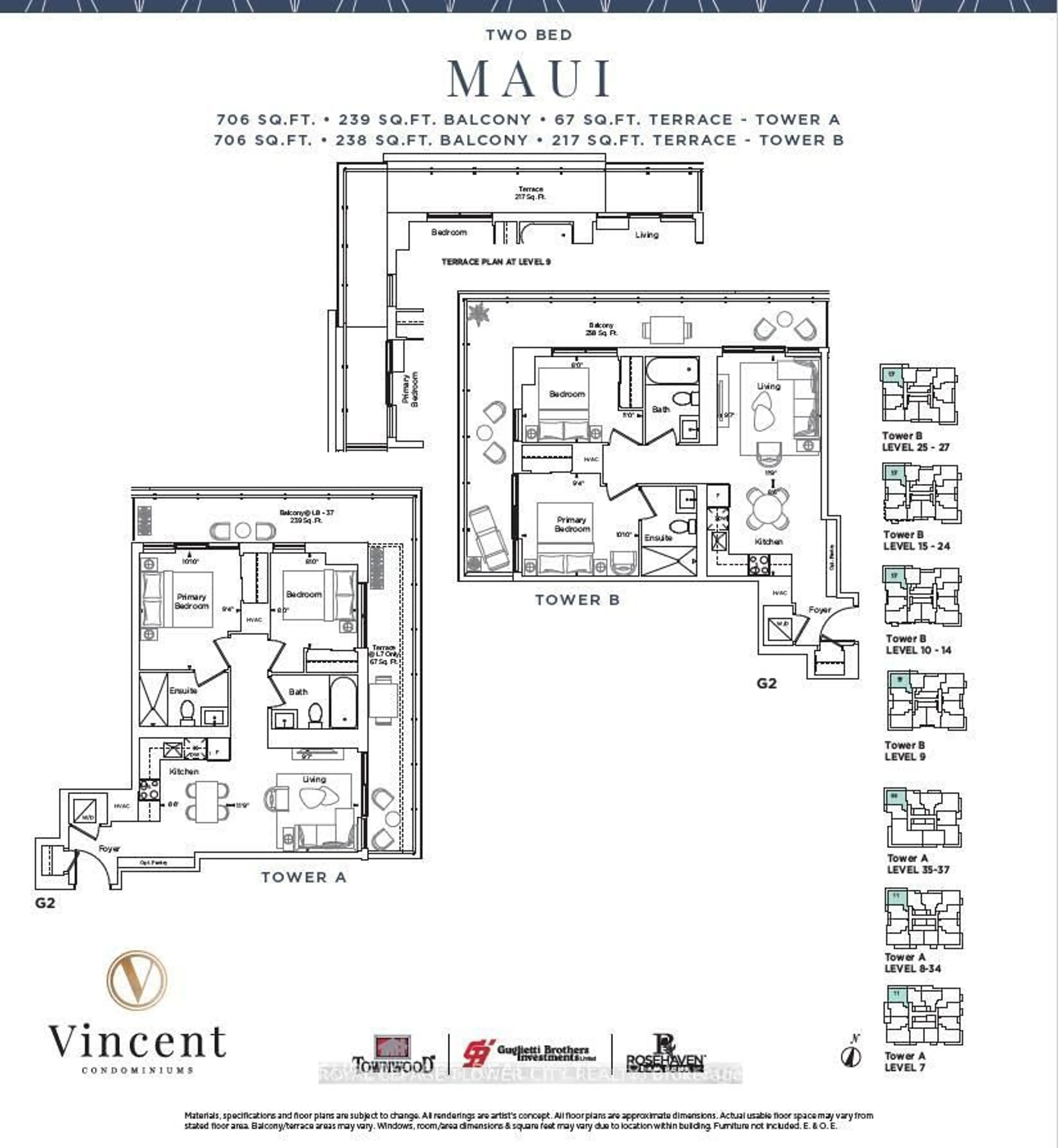 Floor plan for 2851 Hwy 7 Twr A #0711, Vaughan Ontario L4K 1W2