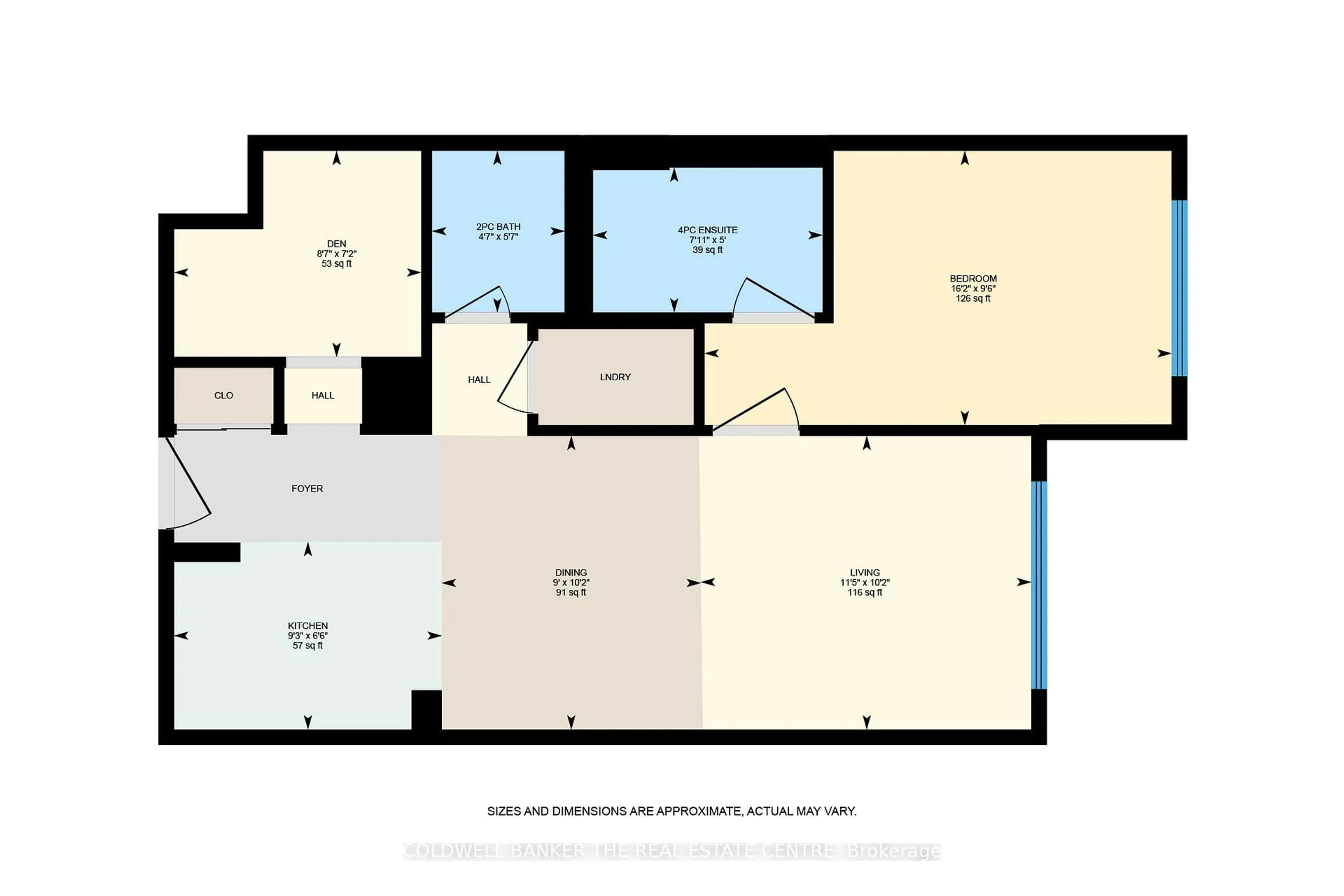 Floor plan for 555 William Graham Dr #246, Aurora Ontario L4G 3H9
