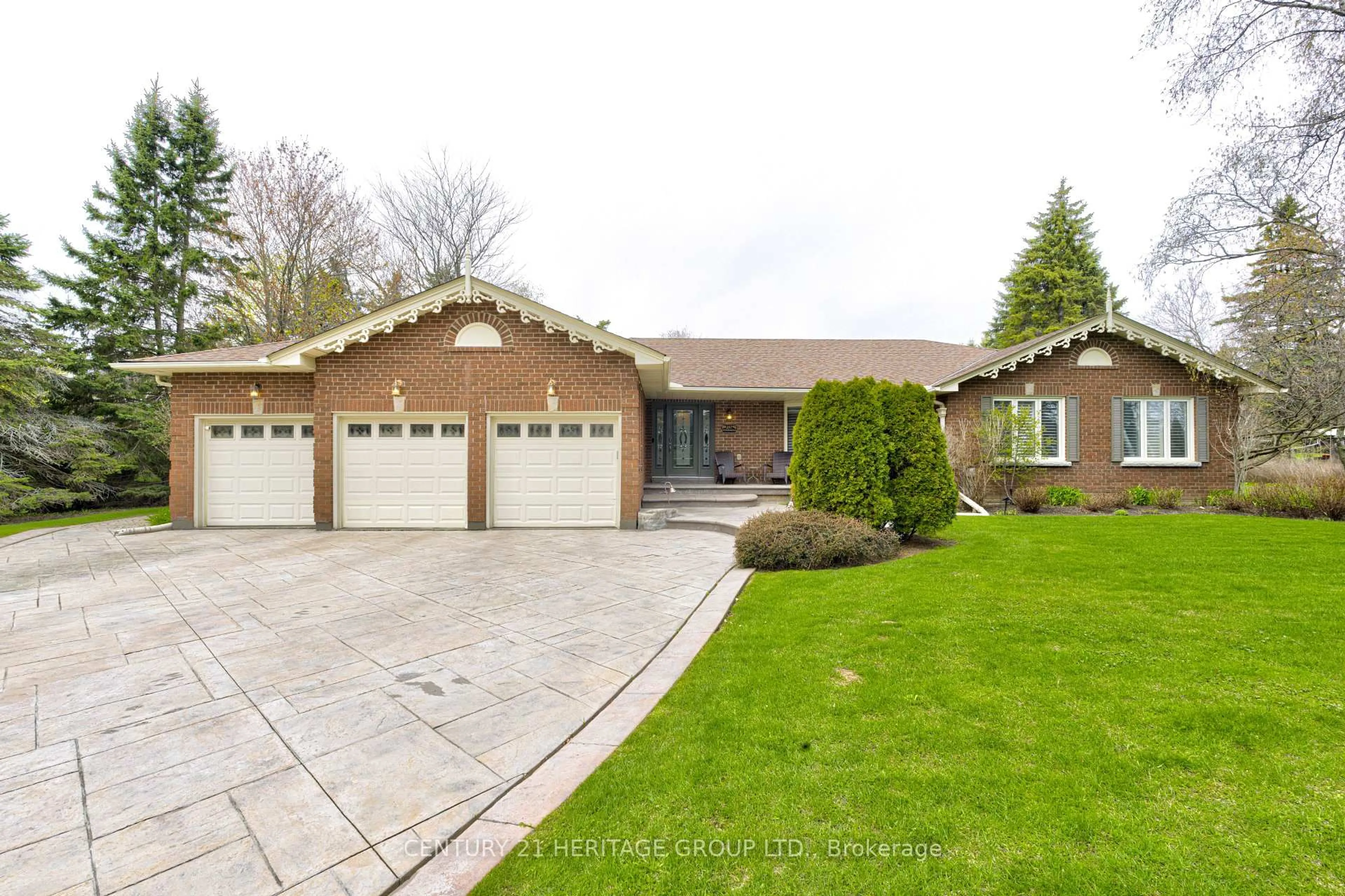 Home with brick exterior material, street for 287 Burns Blvd, King Ontario L7B 1E1