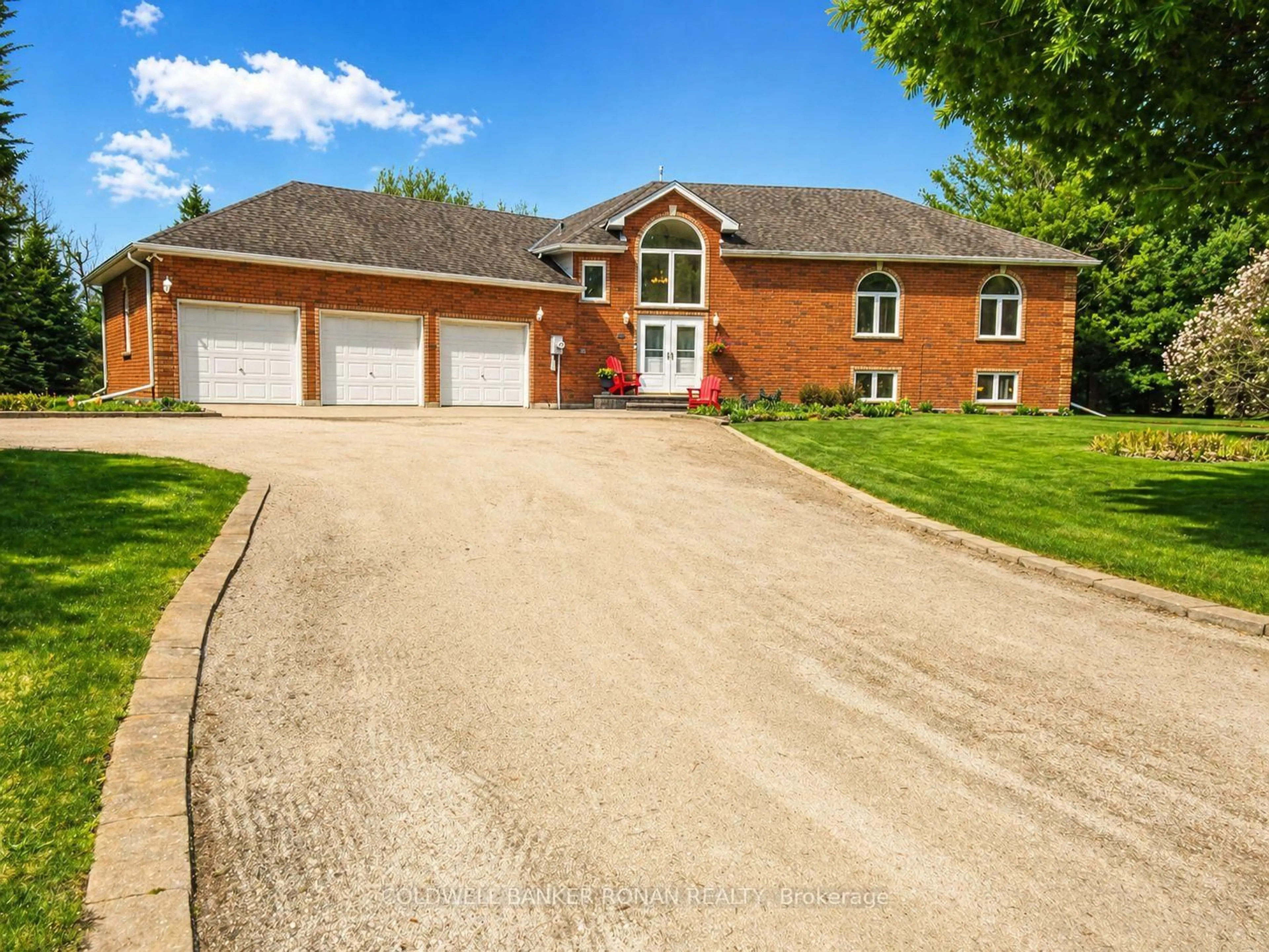 Home with brick exterior material, street for 4 Tioga Blvd, Adjala-Tosorontio Ontario L0M 1J0