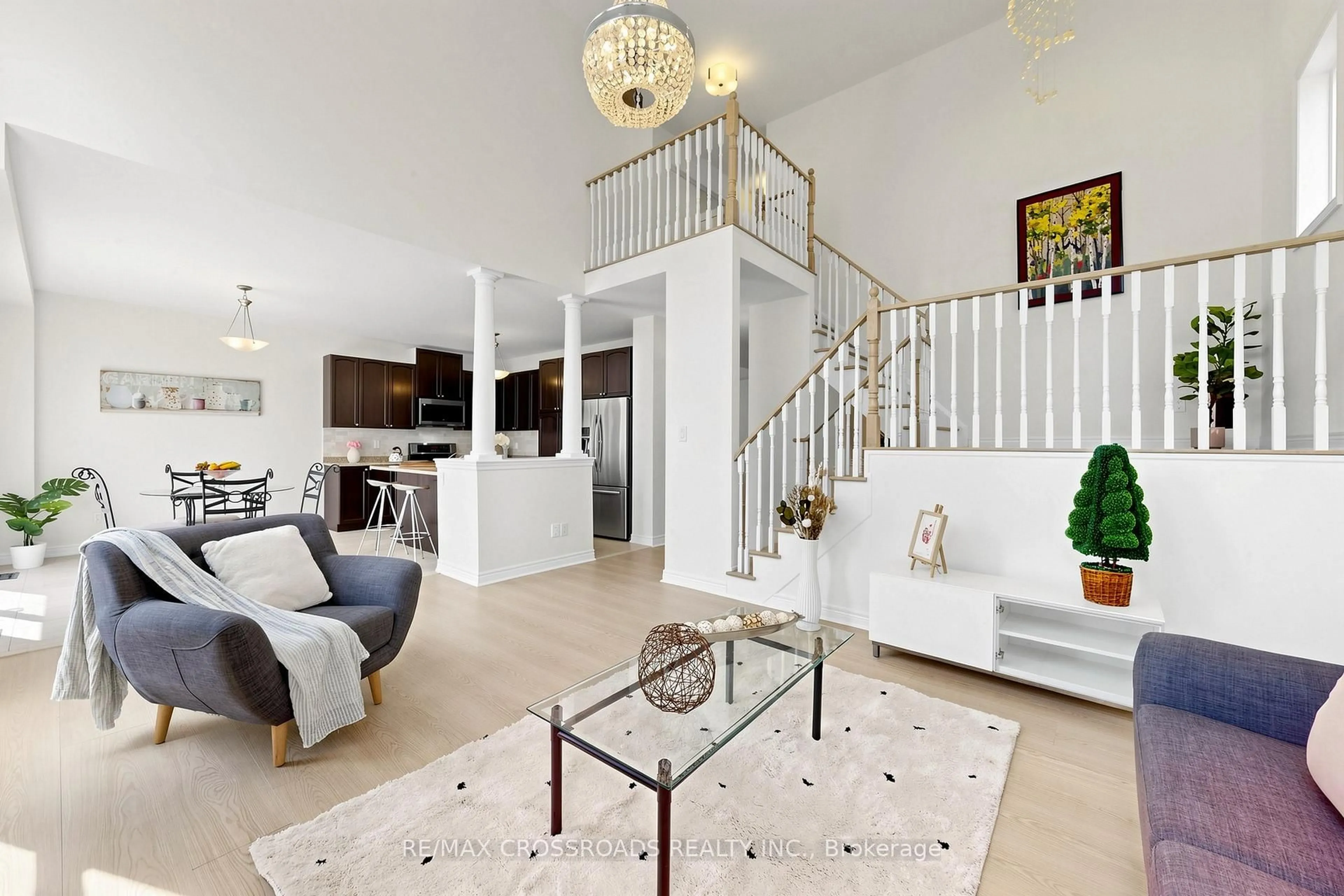 Living room with furniture, unknown for 55 John Link Ave, Georgina Ontario L0E 1R0