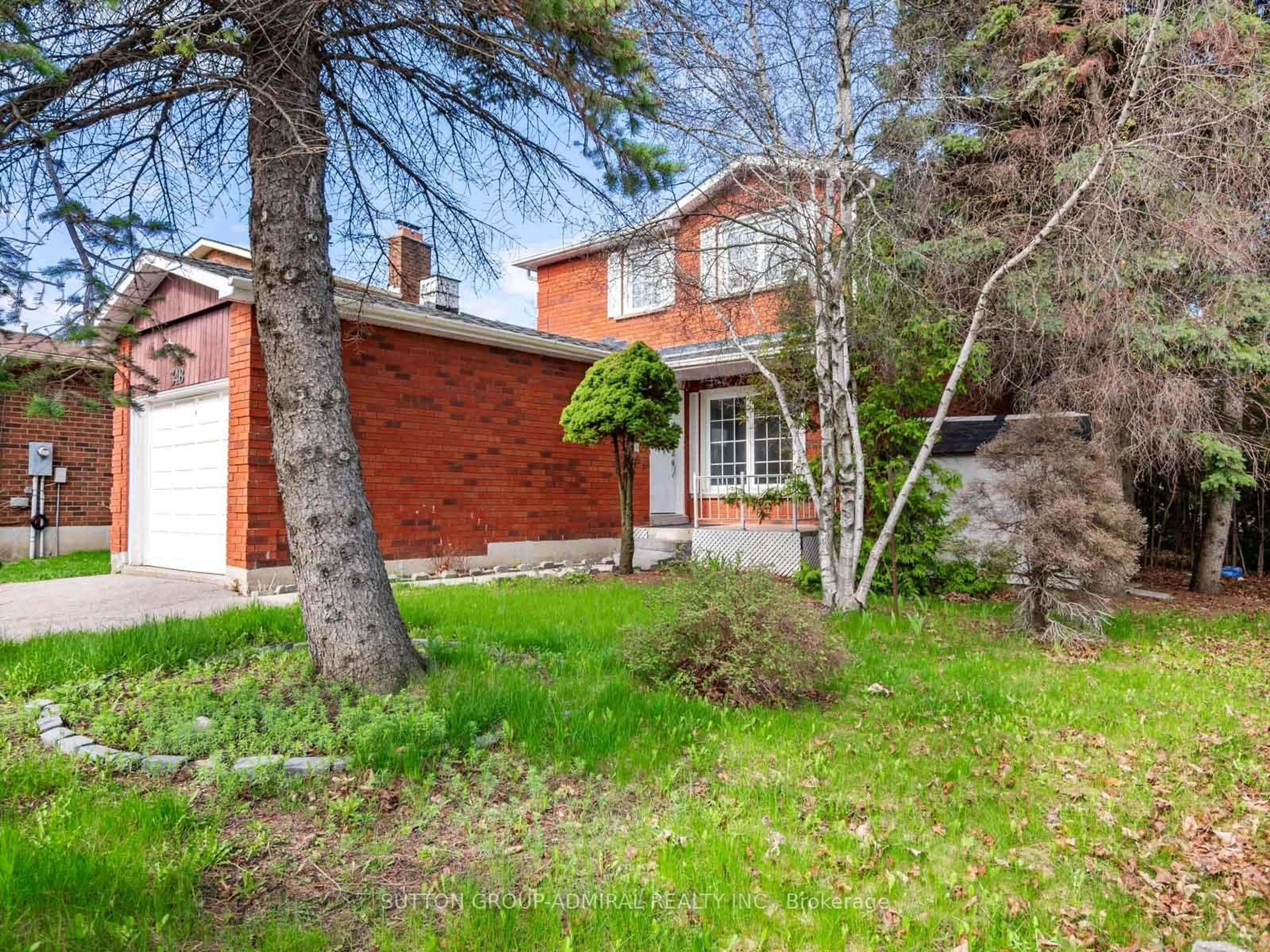Home with brick exterior material, street for 348 Brownridge Dr, Vaughan Ontario L4J 5W9