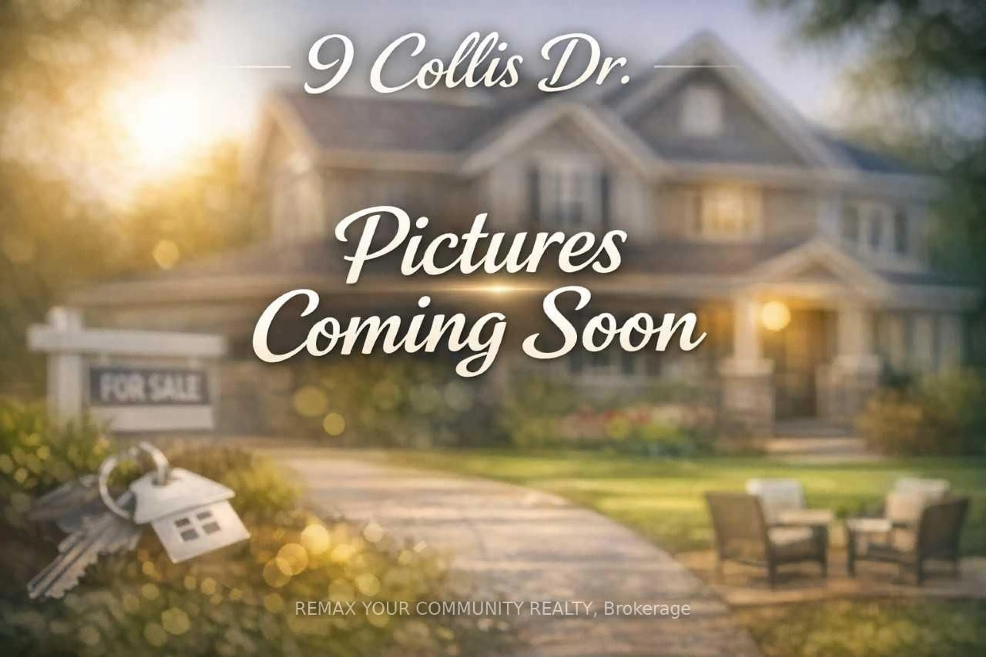 A pic from outside/outdoor area/front of a property/back of a property/a pic from drone, street for 9 Collis Dr, Aurora Ontario L4G 7V4
