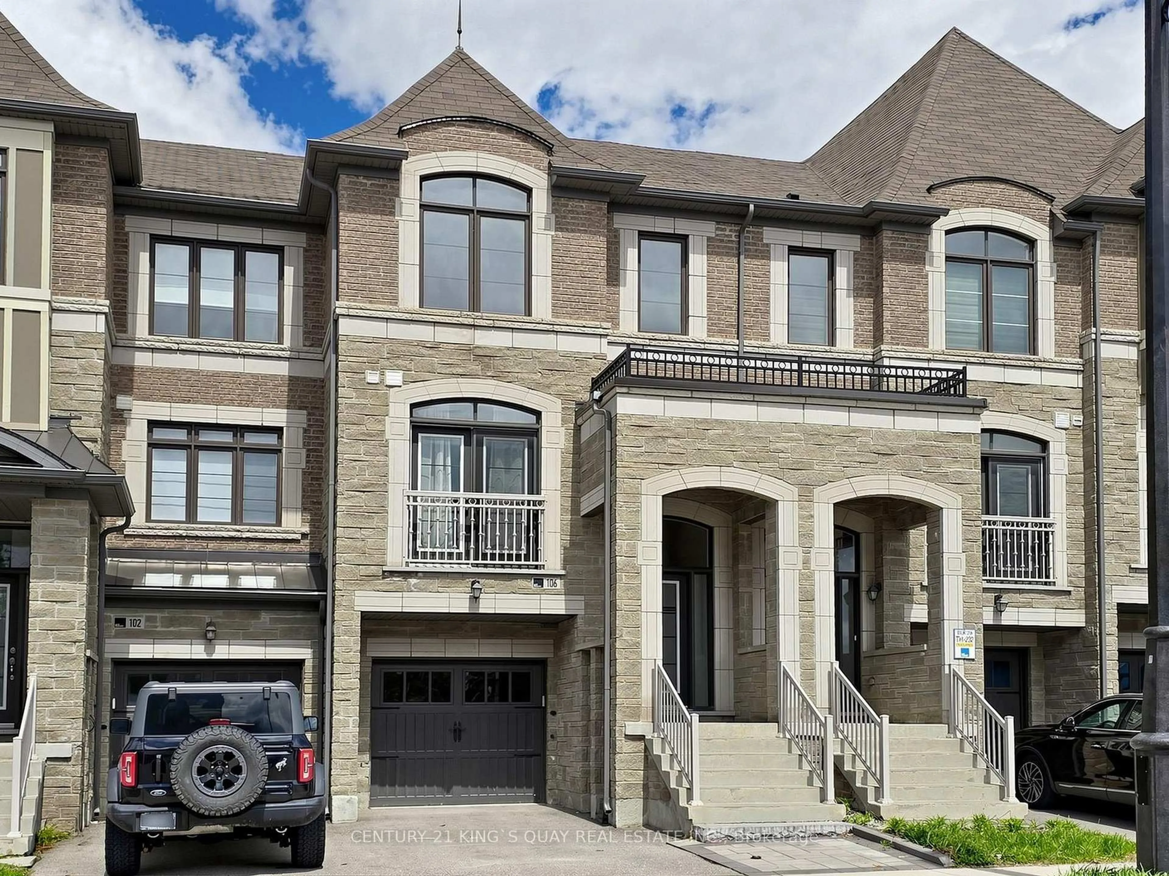 Home with brick exterior material, street for 106 Sandwell St, Vaughan Ontario L4H 4R2