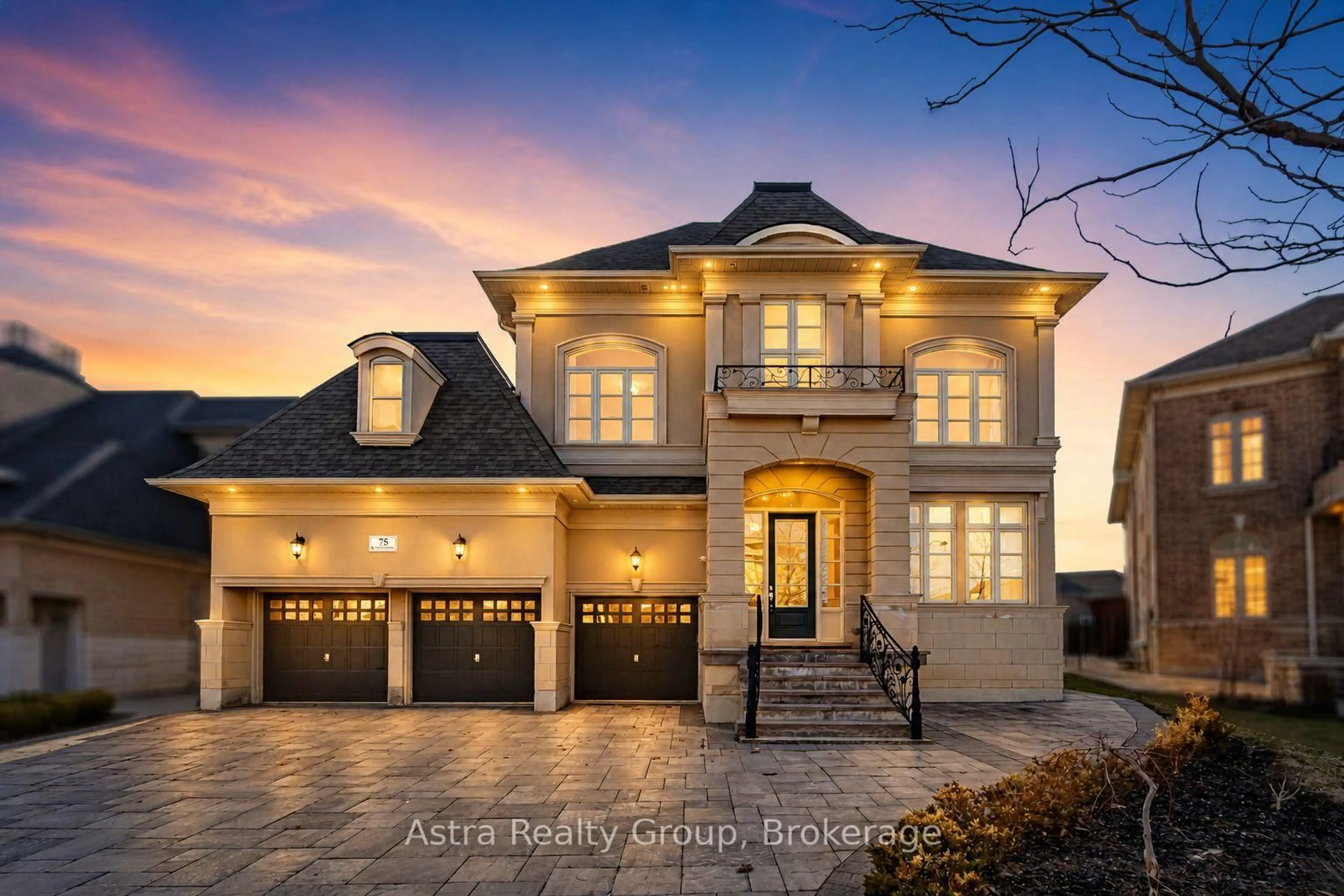 Home with brick exterior material, street for 75 Virtue Cres, Vaughan Ontario L4H 4C3