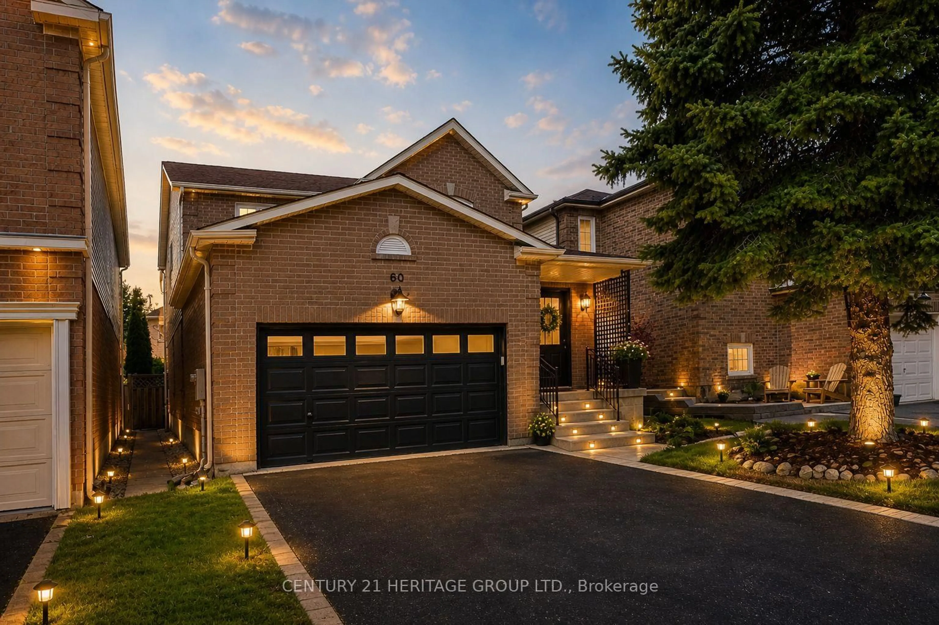 Home with brick exterior material, street for 60 Carl Tennen St, Vaughan Ontario L4J 7B8