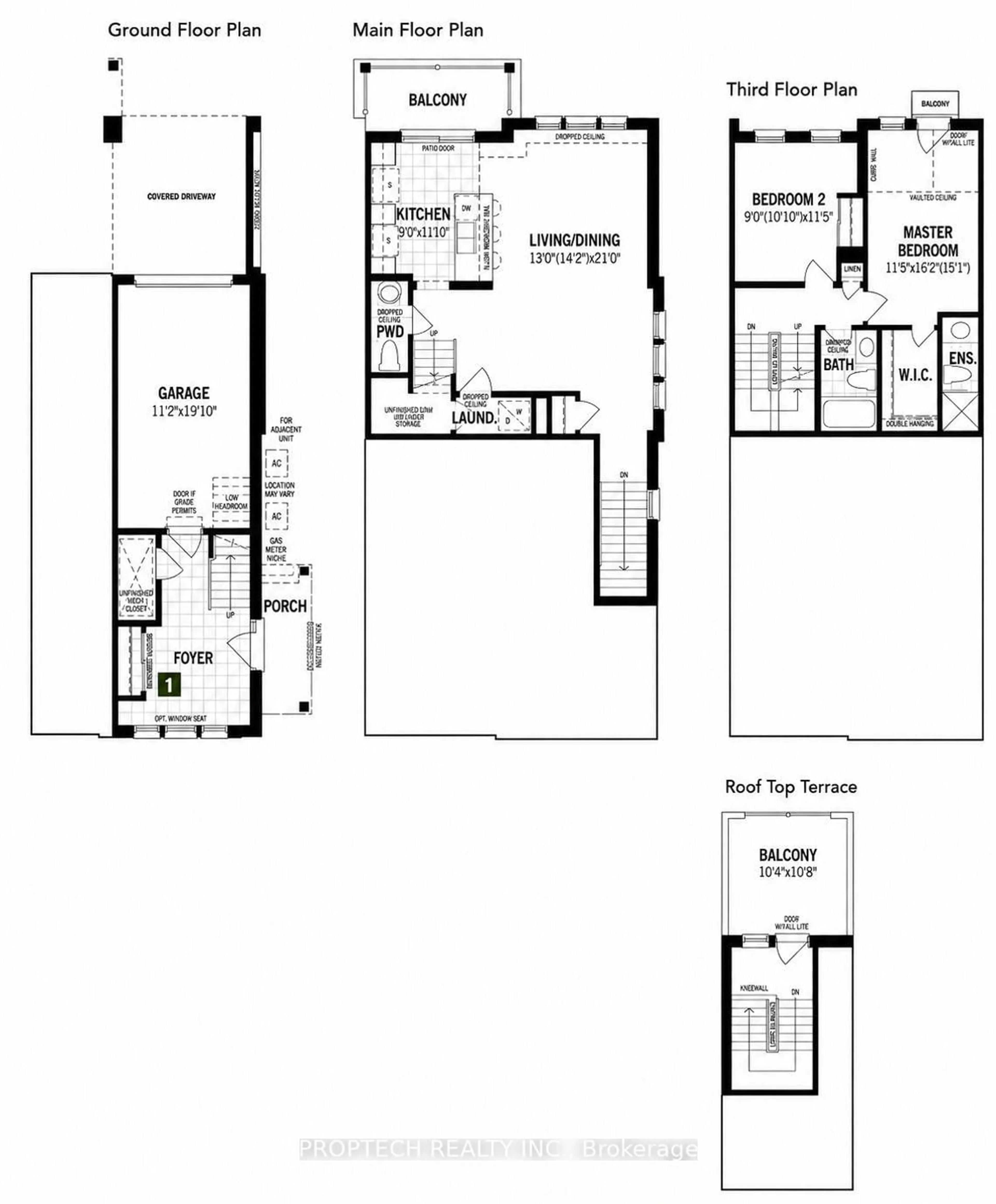 Floor plan for 19 Frederick Wilson Ave, Markham Ontario L6B 1N2