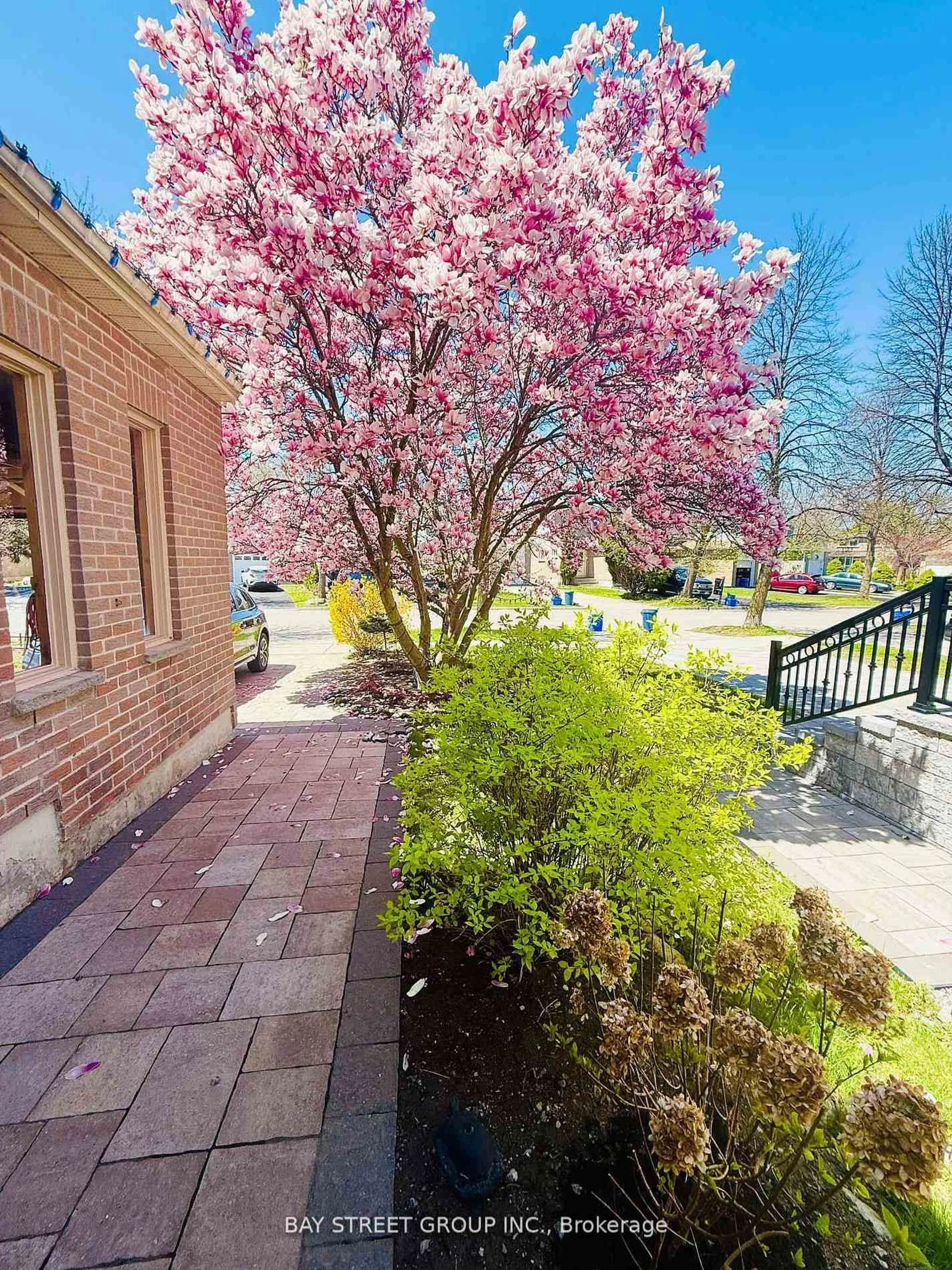A pic from outside/outdoor area/front of a property/back of a property/a pic from drone, street for 43 Bluesky Cres, Richmond Hill Ontario L4C 8J2