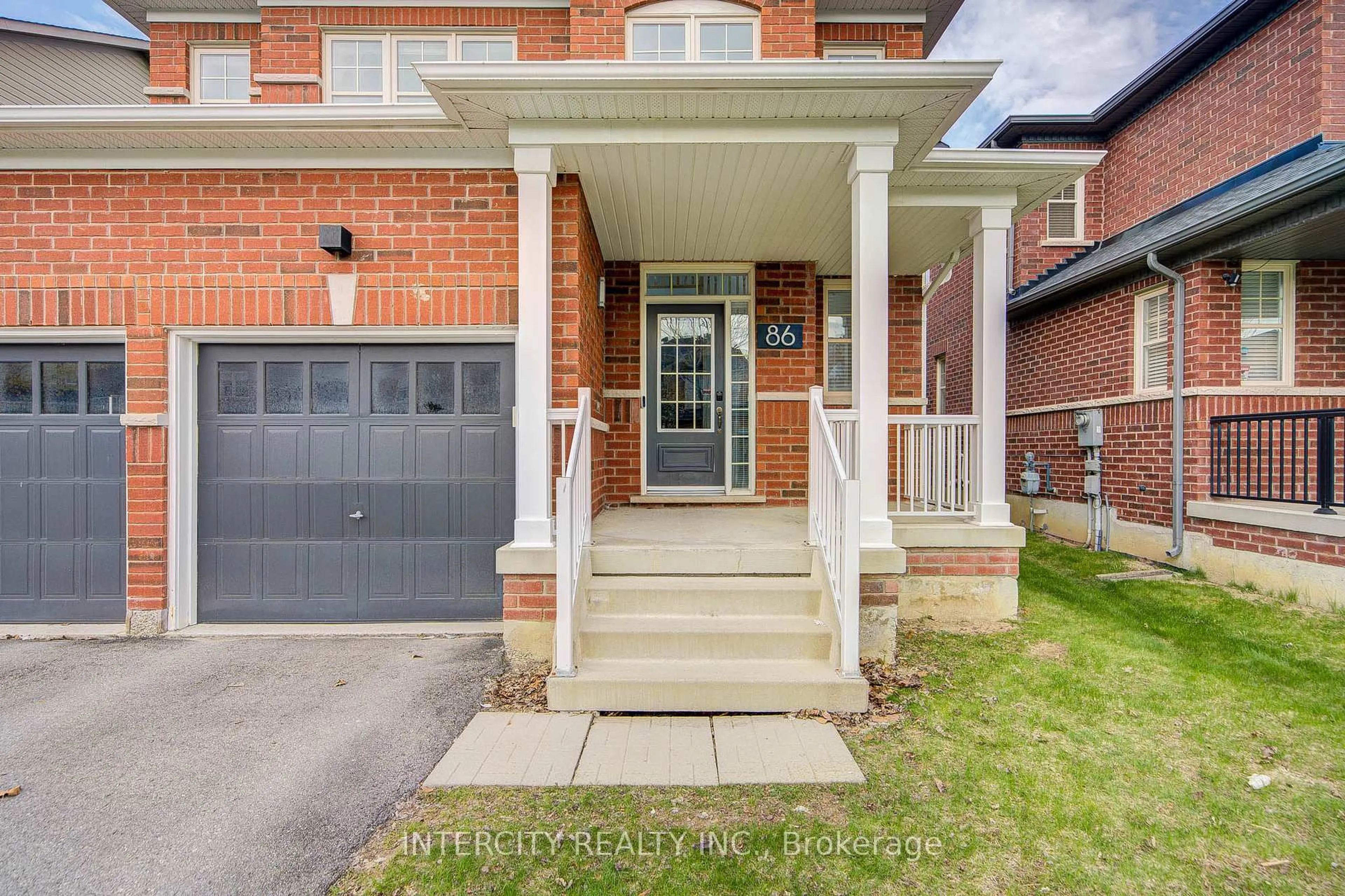 Home with brick exterior material, street for 86 Princess Diana Dr, Markham Ontario L6C 0H2