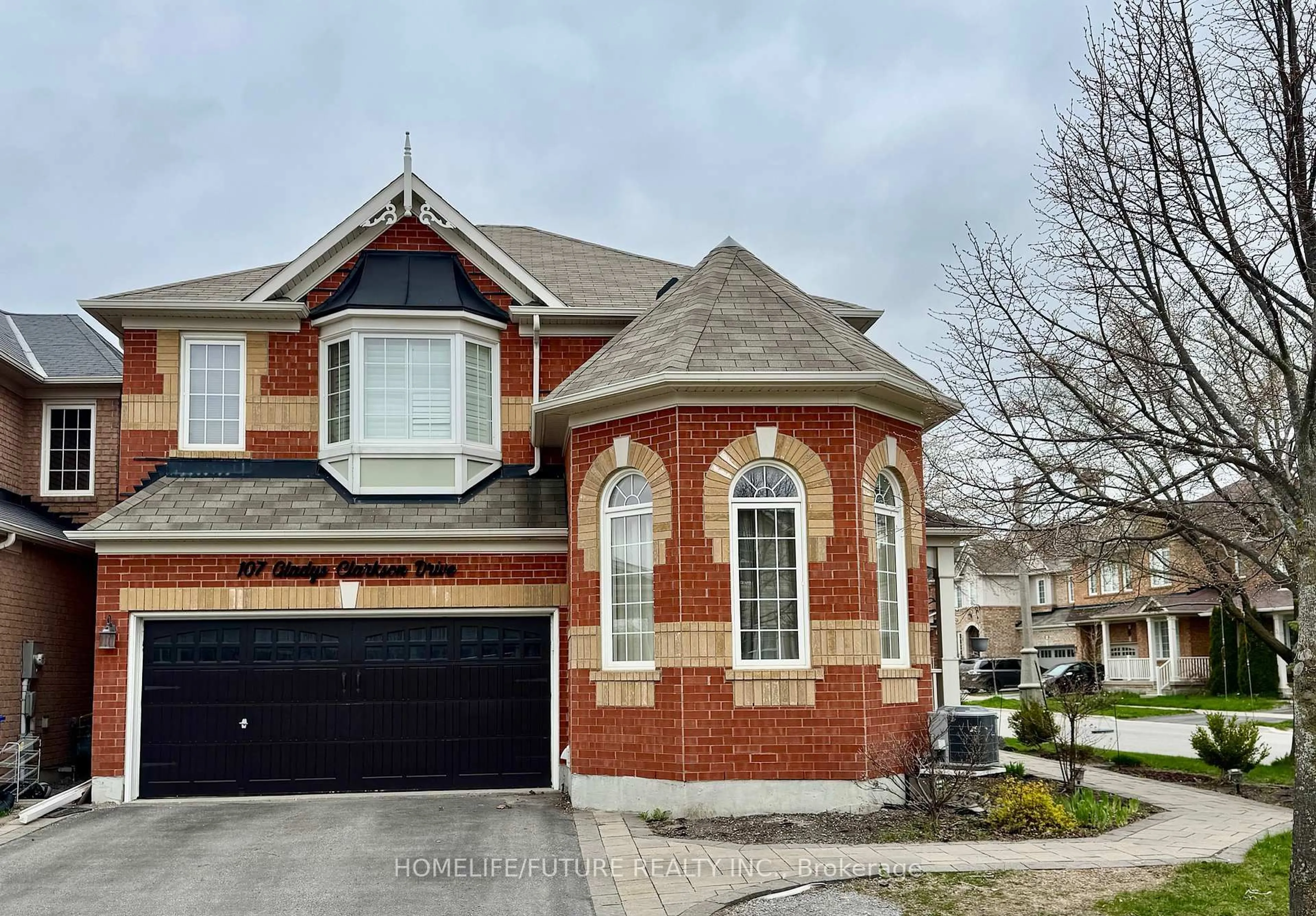 Home with brick exterior material, street for 107 Gladys Clarkson Dr, Whitchurch-Stouffville Ontario L4A 0R3