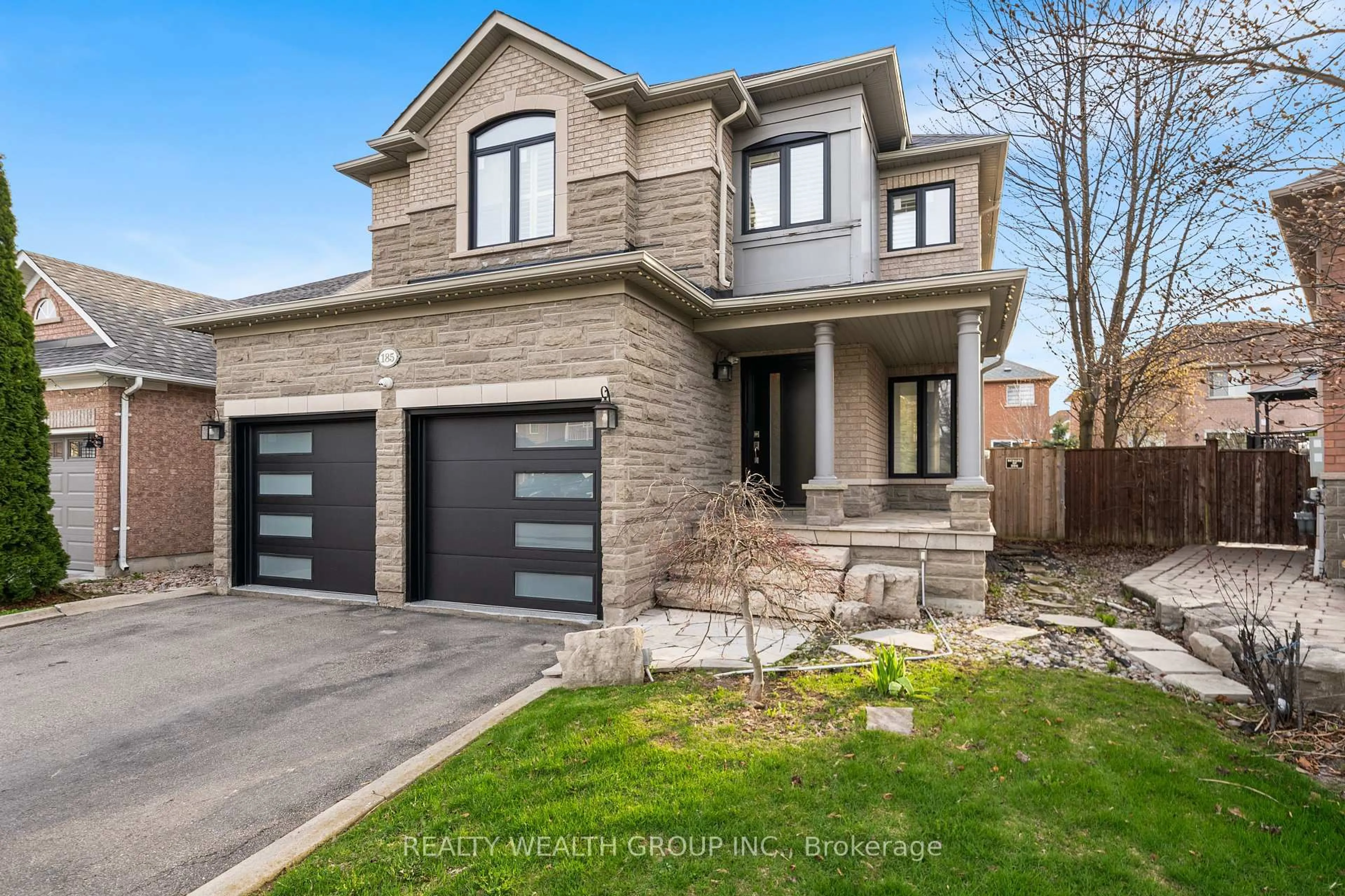 Home with brick exterior material, street for 185 Regency View Hts, Vaughan Ontario L6A 3V3