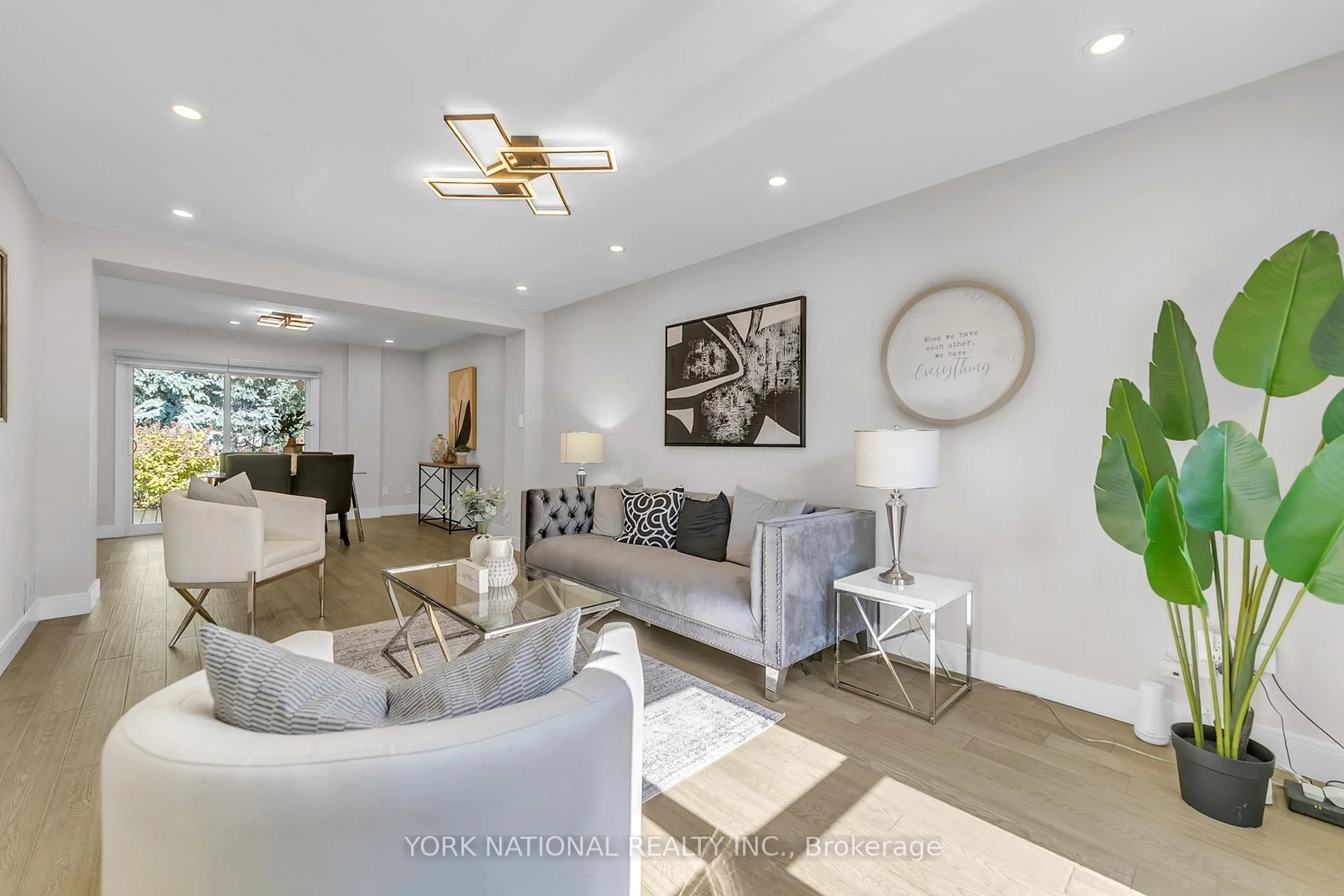 Living room with furniture, unknown for 195 John Bowser Cres, Newmarket Ontario L3Y 7N6