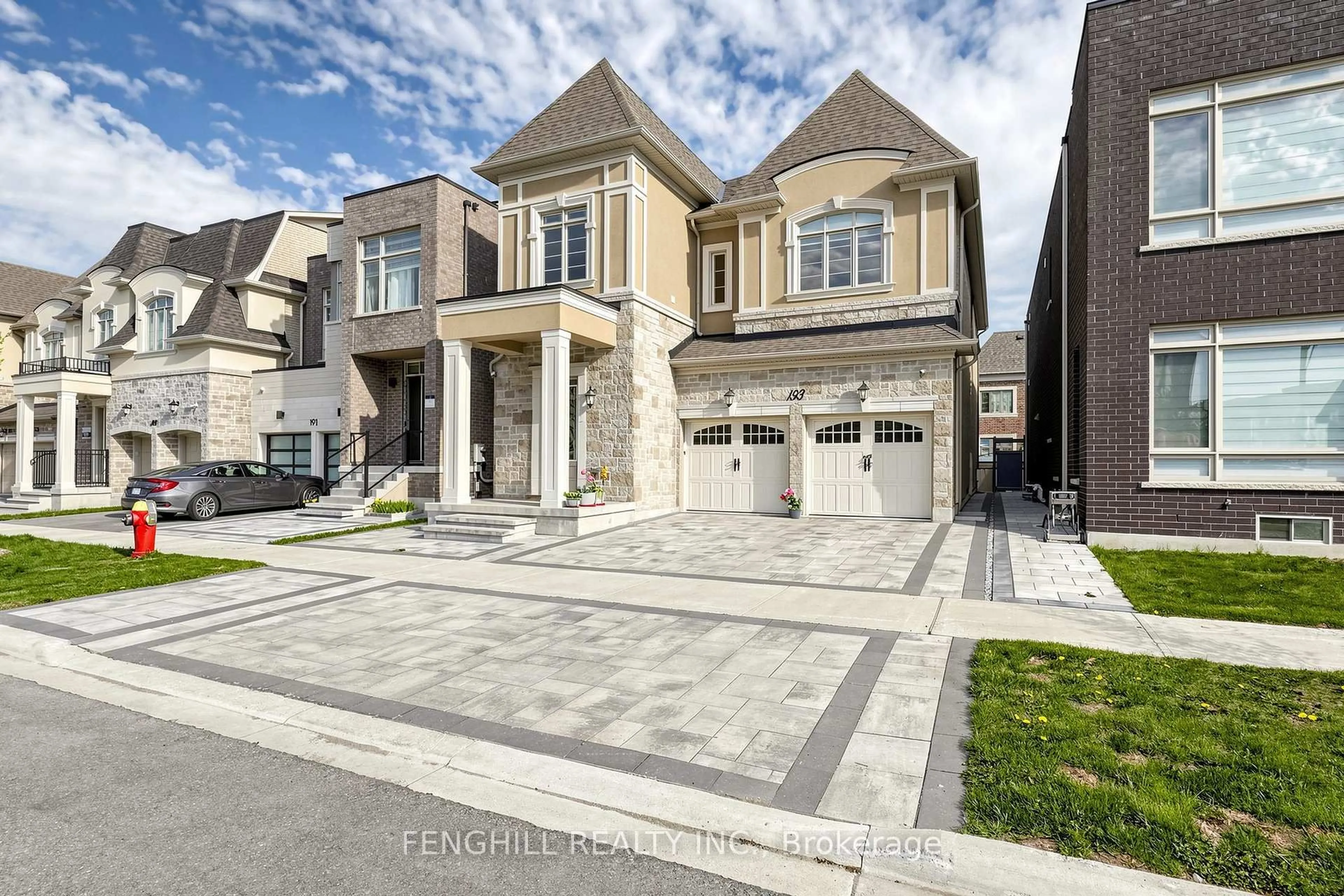 Home with brick exterior material, street for 193 Milky Way, Richmond Hill Ontario L4C 5H3
