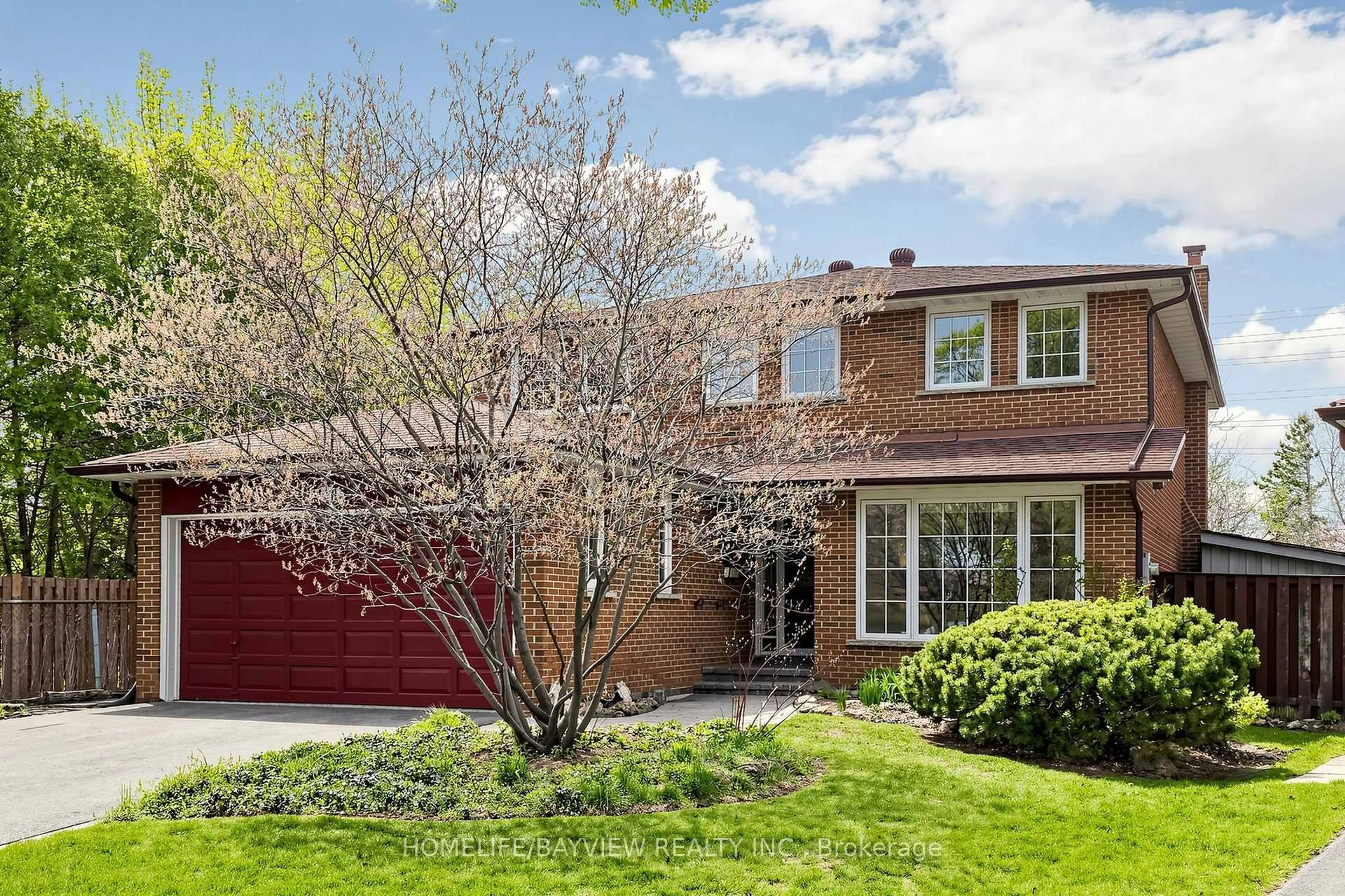 Home with brick exterior material, street for 6 Epping Crt, Markham Ontario L3R 3H1