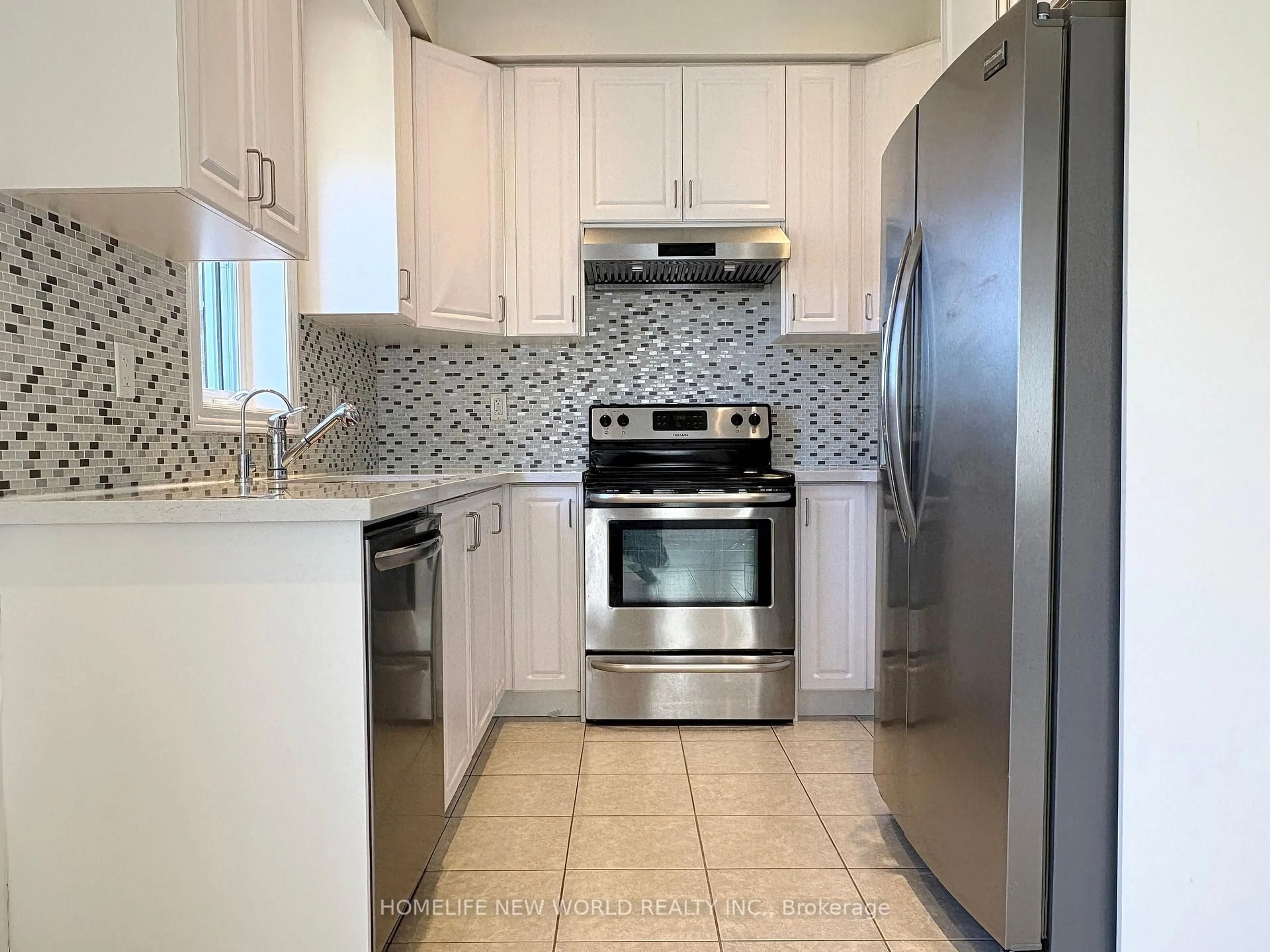 Standard kitchen, ceramic/tile floor for 26 Roy Grove Way #50, Markham Ontario L6E 0T6