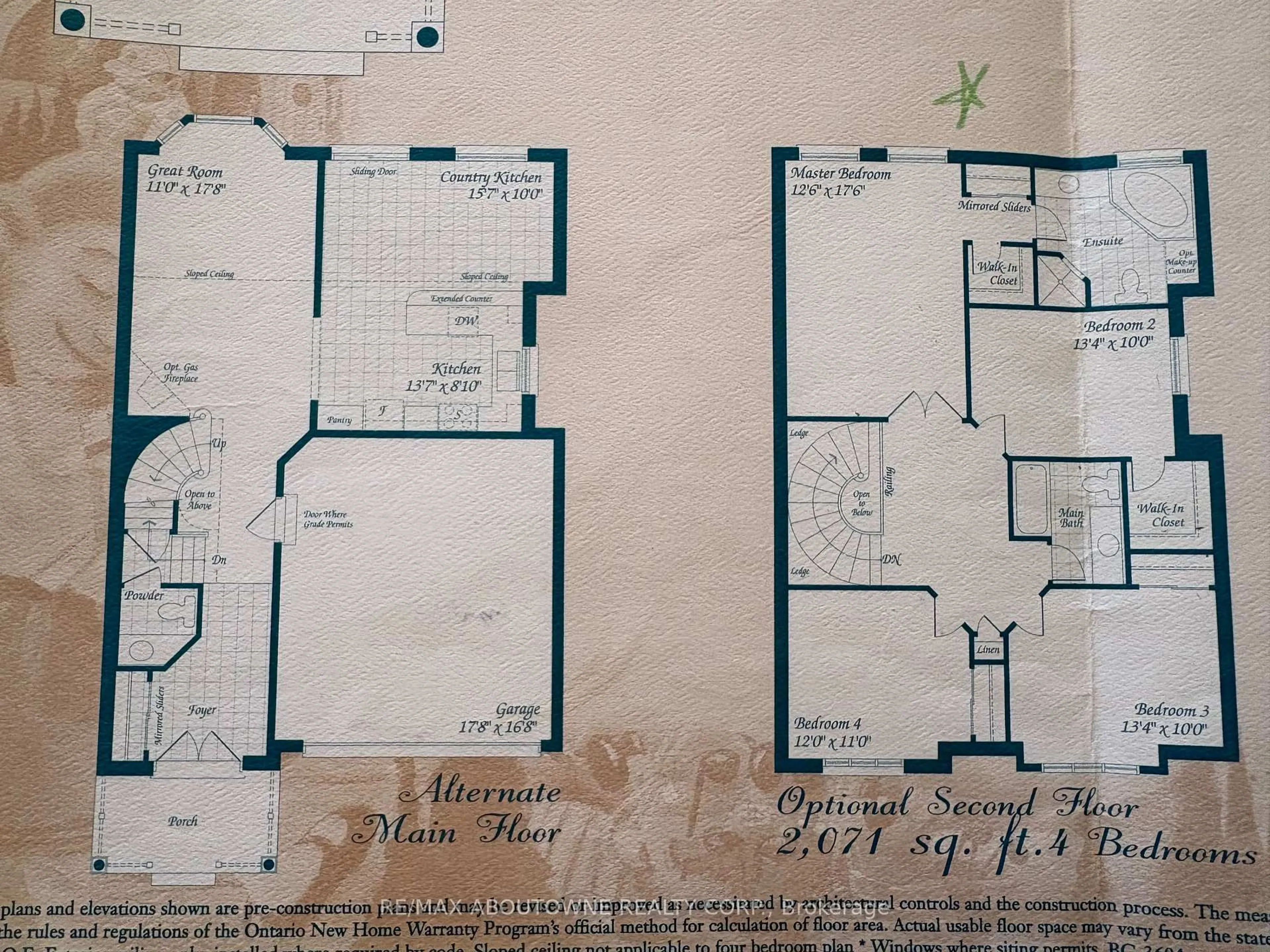 Floor plan for 85 Earl Stewart Dr, Aurora Ontario L4G 7P4