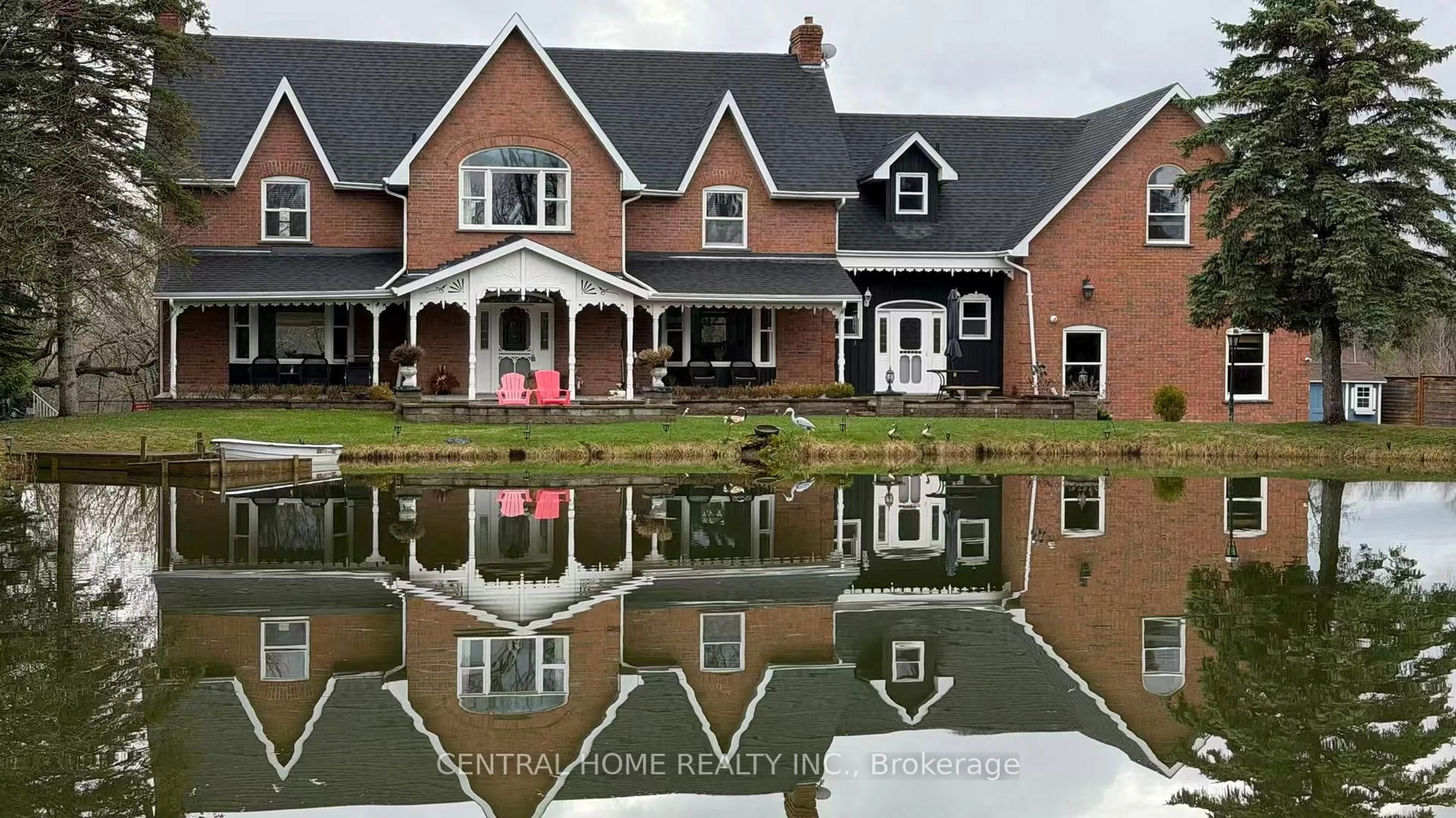Home with brick exterior material, water/lake/river/ocean view for 13348 McCowan Rd, Whitchurch-Stouffville Ontario L4A 3Y4