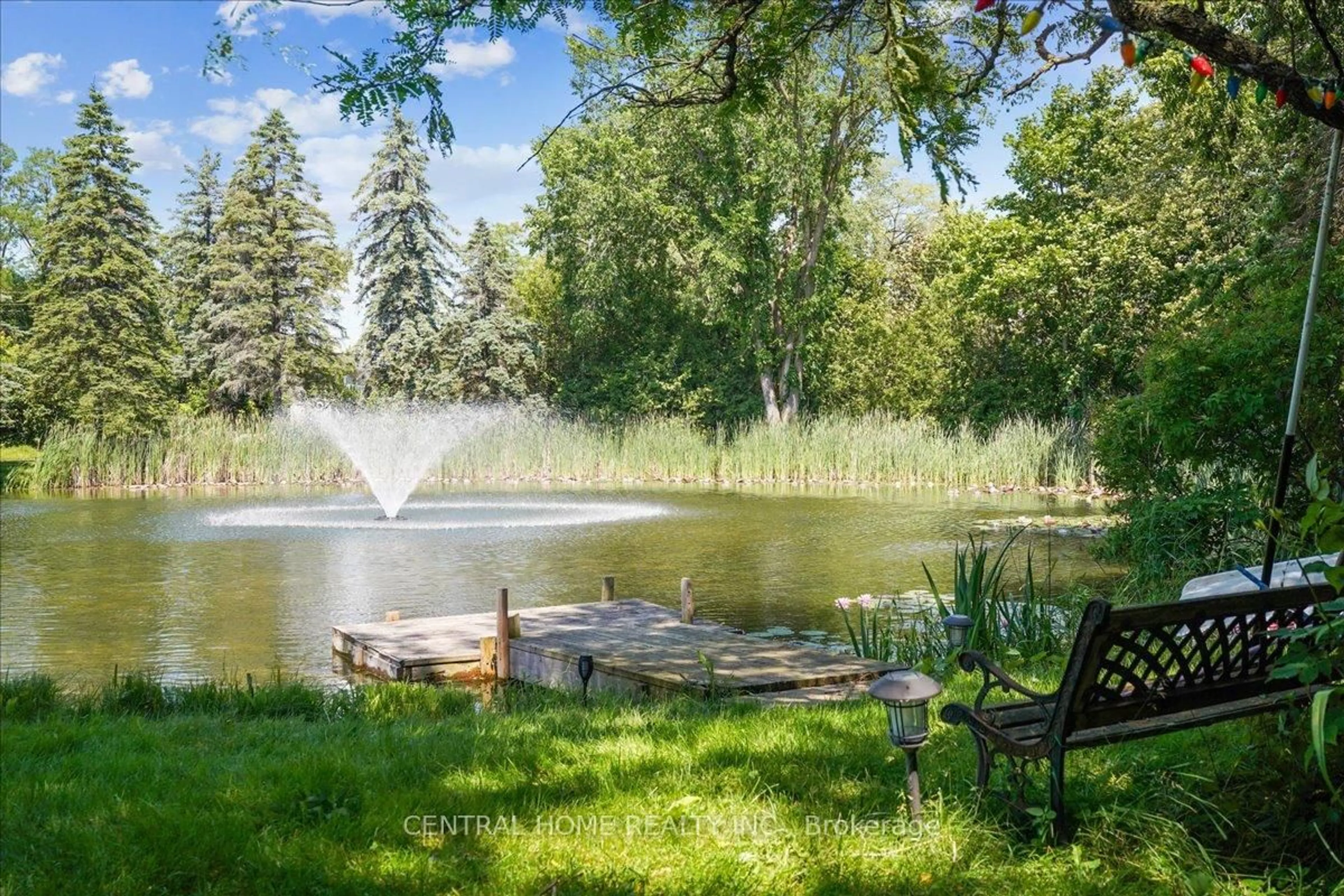 Patio, water/lake/river/ocean view for 13348 McCowan Rd, Whitchurch-Stouffville Ontario L4A 3Y4
