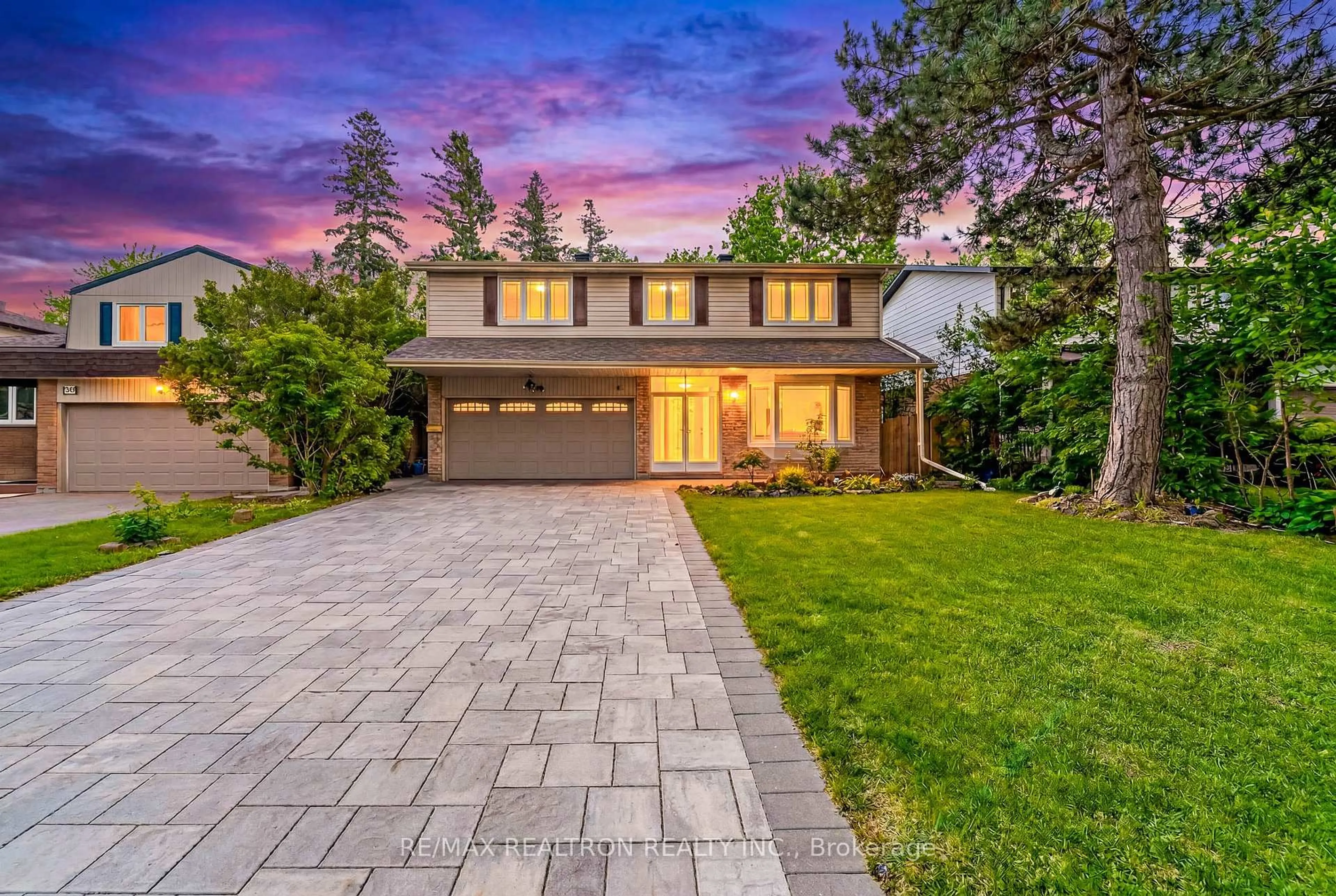 Home with brick exterior material, street for 41 Ferrah St, Markham Ontario L3R 1N6