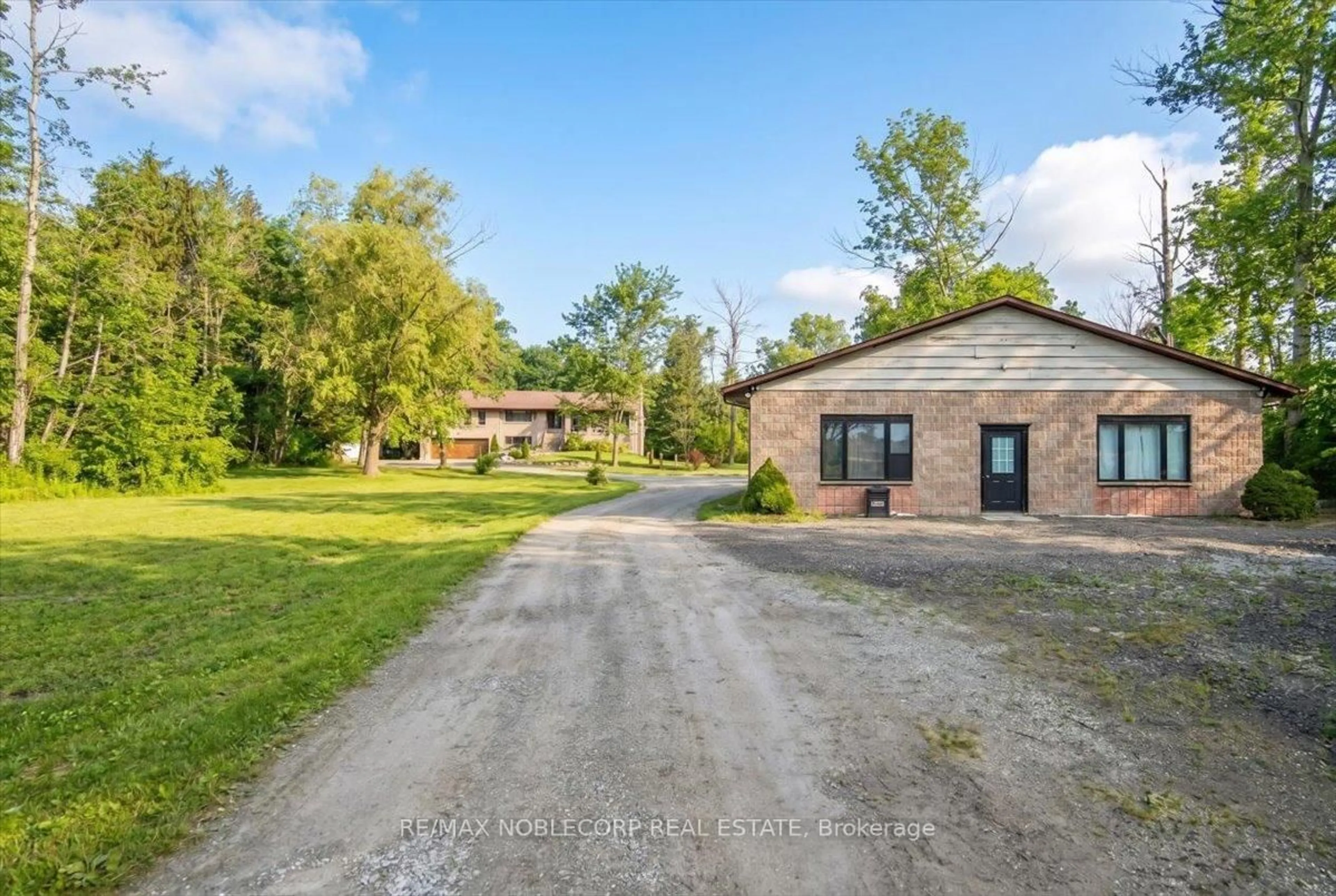 A pic from outside/outdoor area/front of a property/back of a property/a pic from drone, unknown for 1945 10th Sdrd, New Tecumseth Ontario L0G 1W0