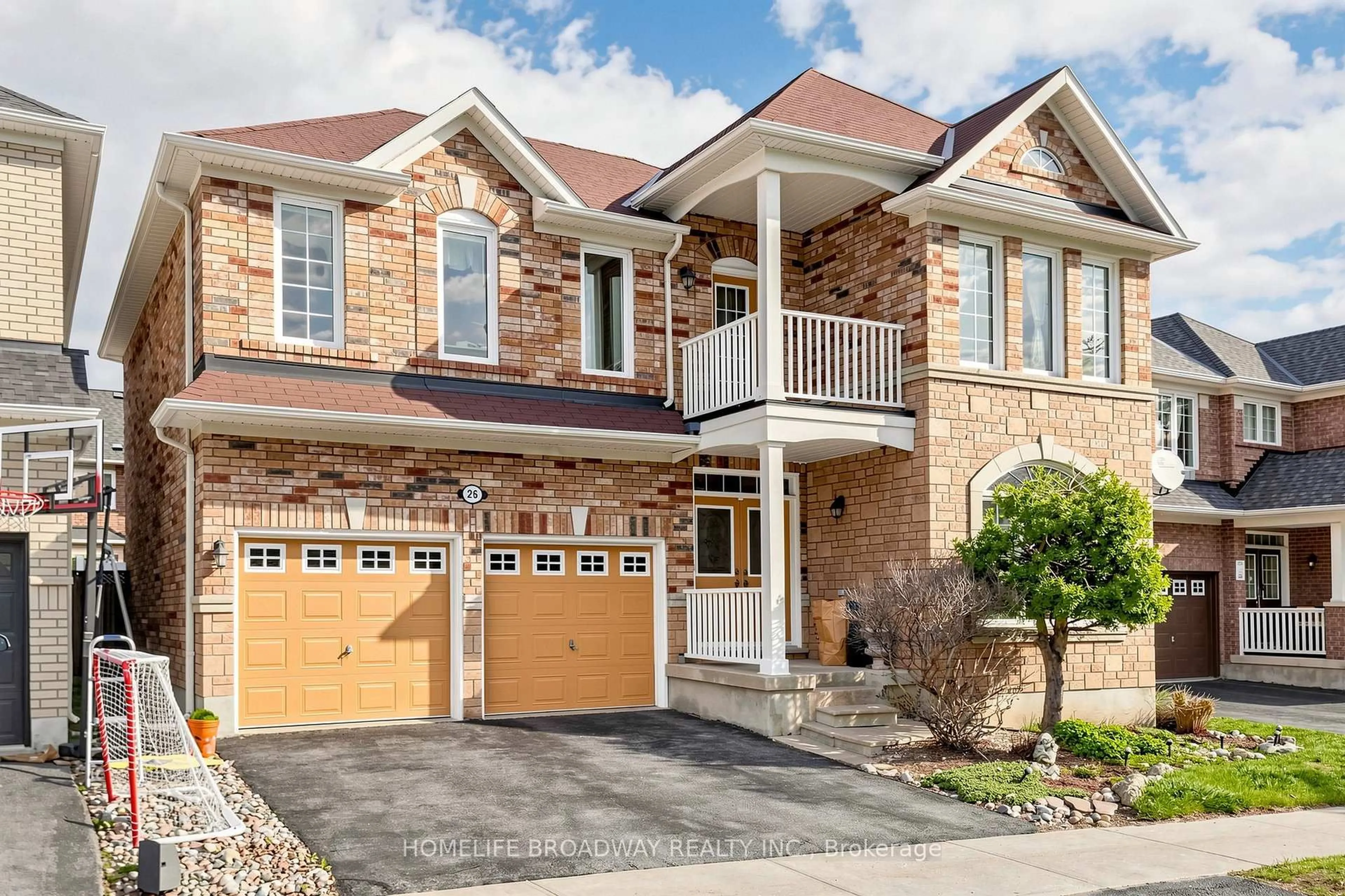 Home with brick exterior material, street for 26 Armando Dr, Markham Ontario L6E 2B4
