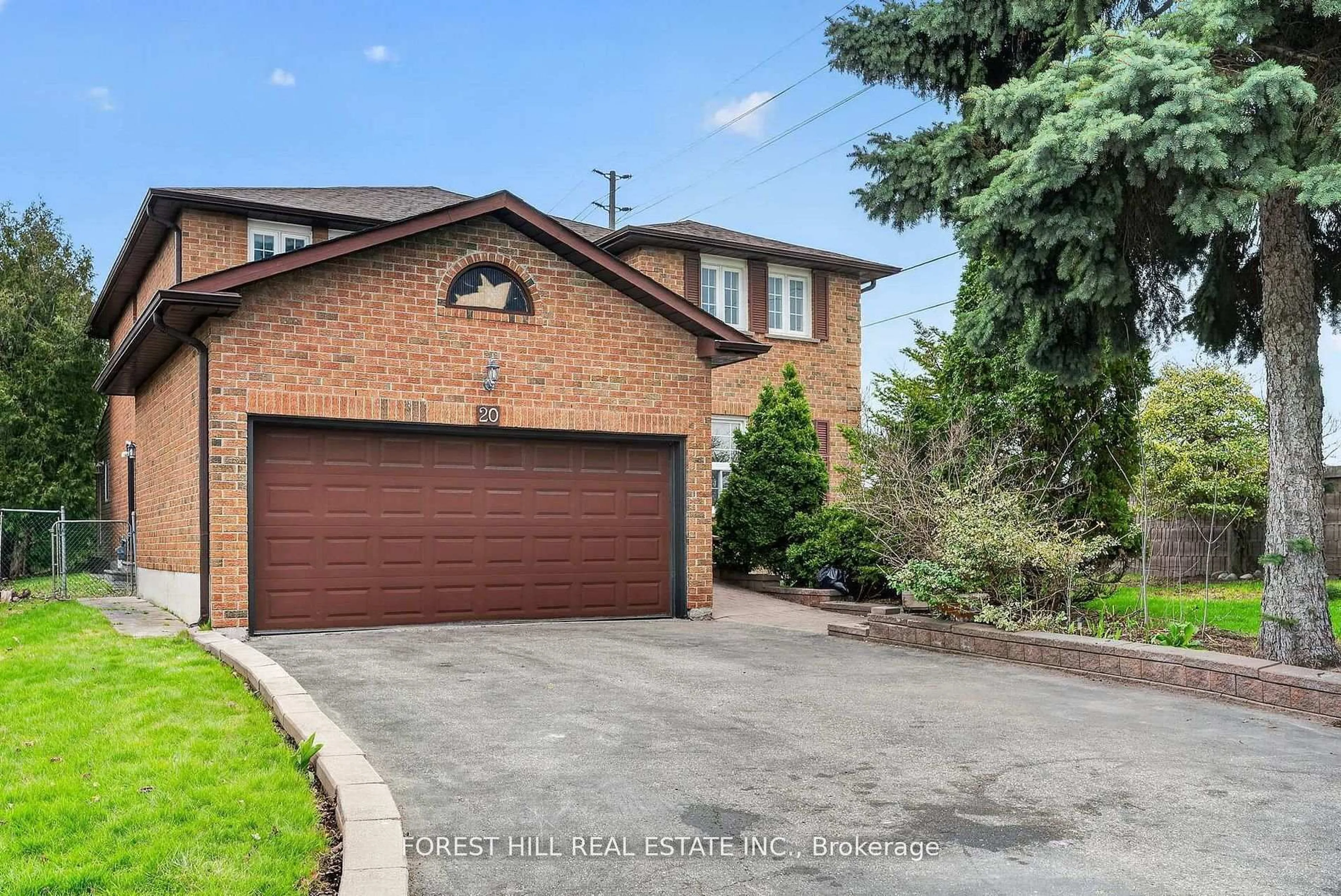 Home with brick exterior material, street for 20 Elston Crt, Richmond Hill Ontario L4C 8A5