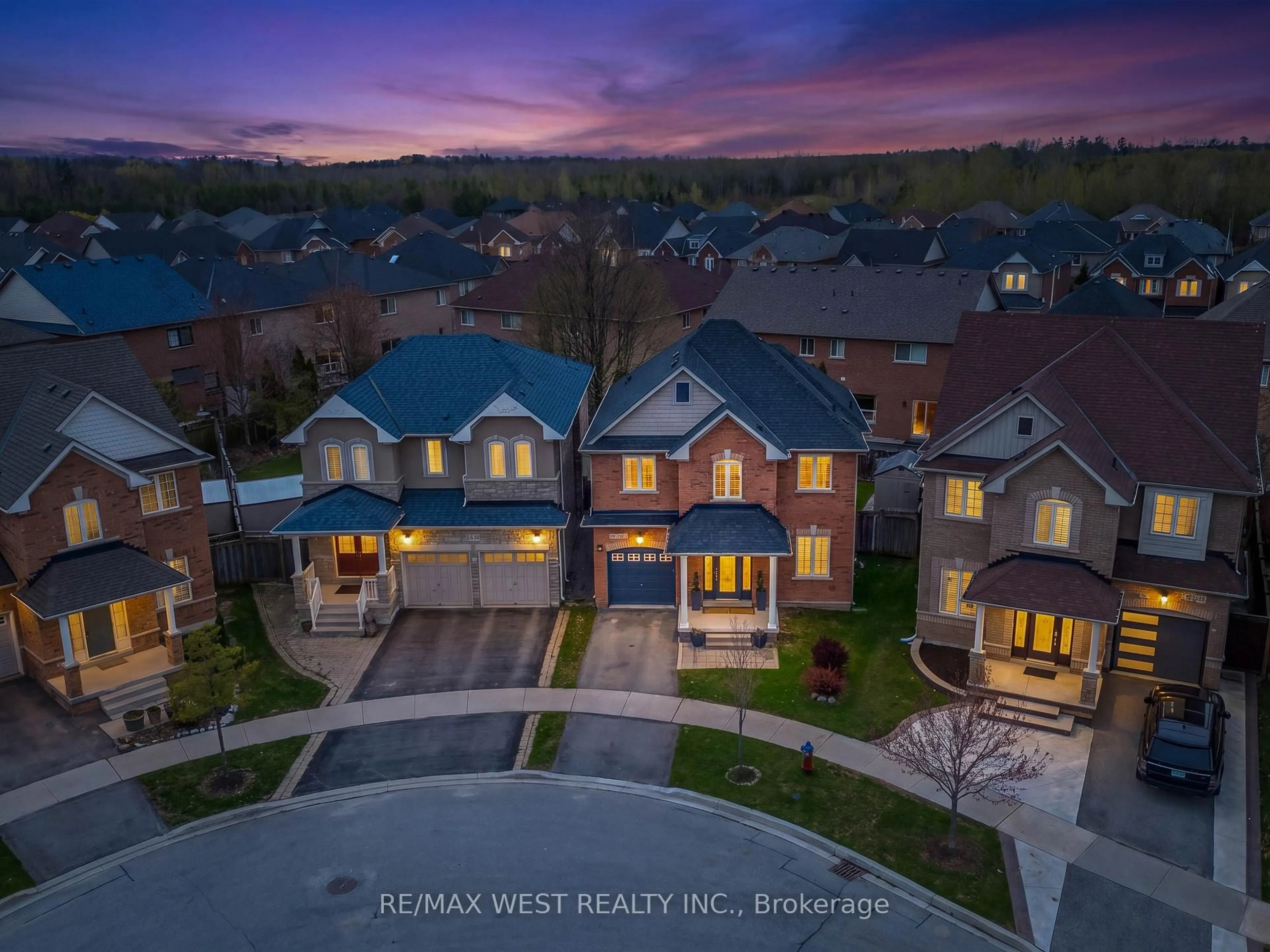 A pic from outside/outdoor area/front of a property/back of a property/a pic from drone, street for 14 Palmette Dr, Richmond Hill Ontario L4E 5A4