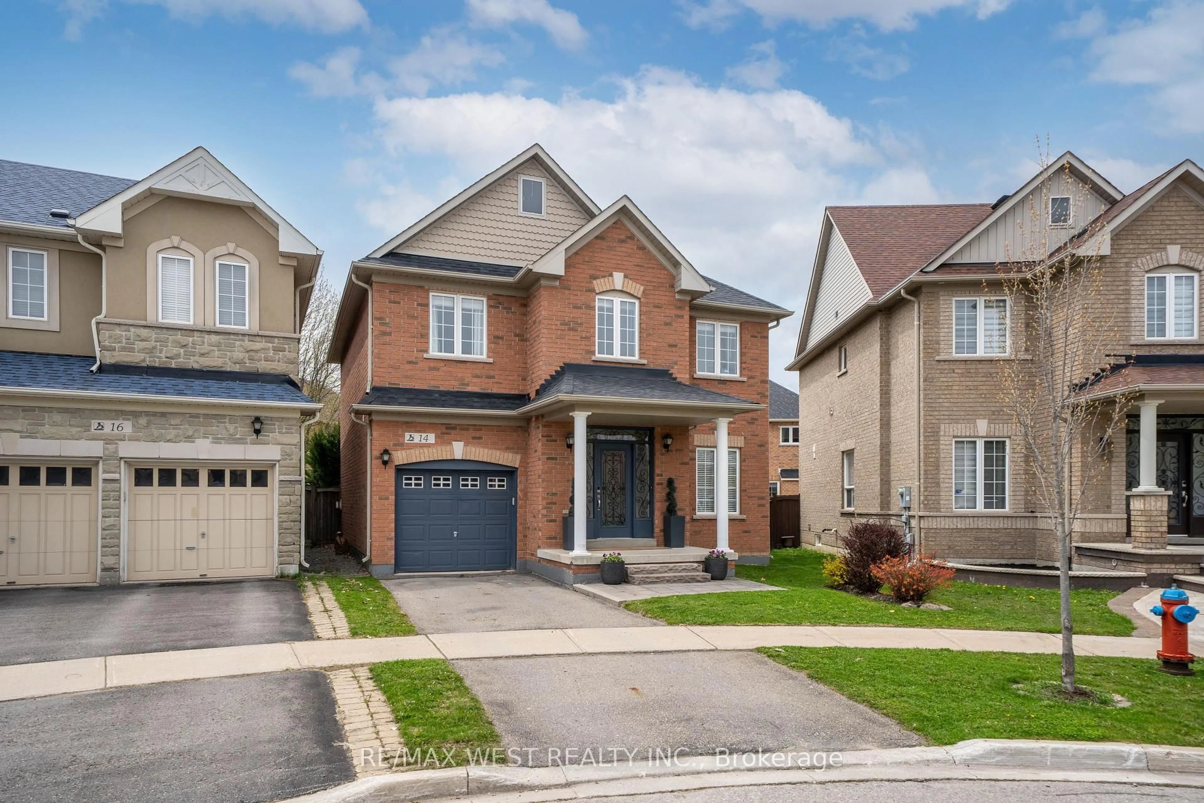 Home with brick exterior material, street for 14 Palmette Dr, Richmond Hill Ontario L4E 5A4