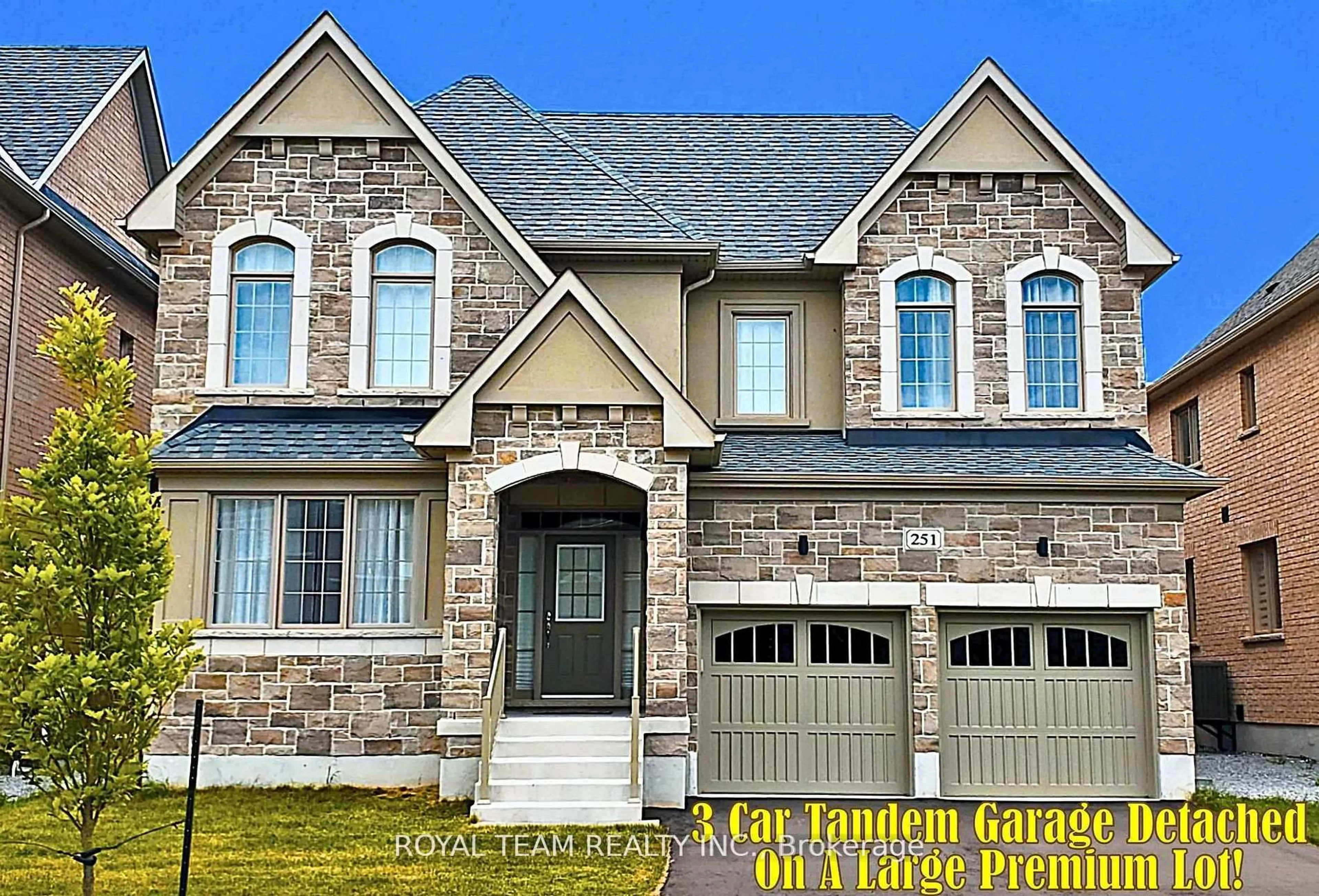 Home with brick exterior material, street for 251 Danny Wheeler Blvd, Georgina Ontario L4P 0J9