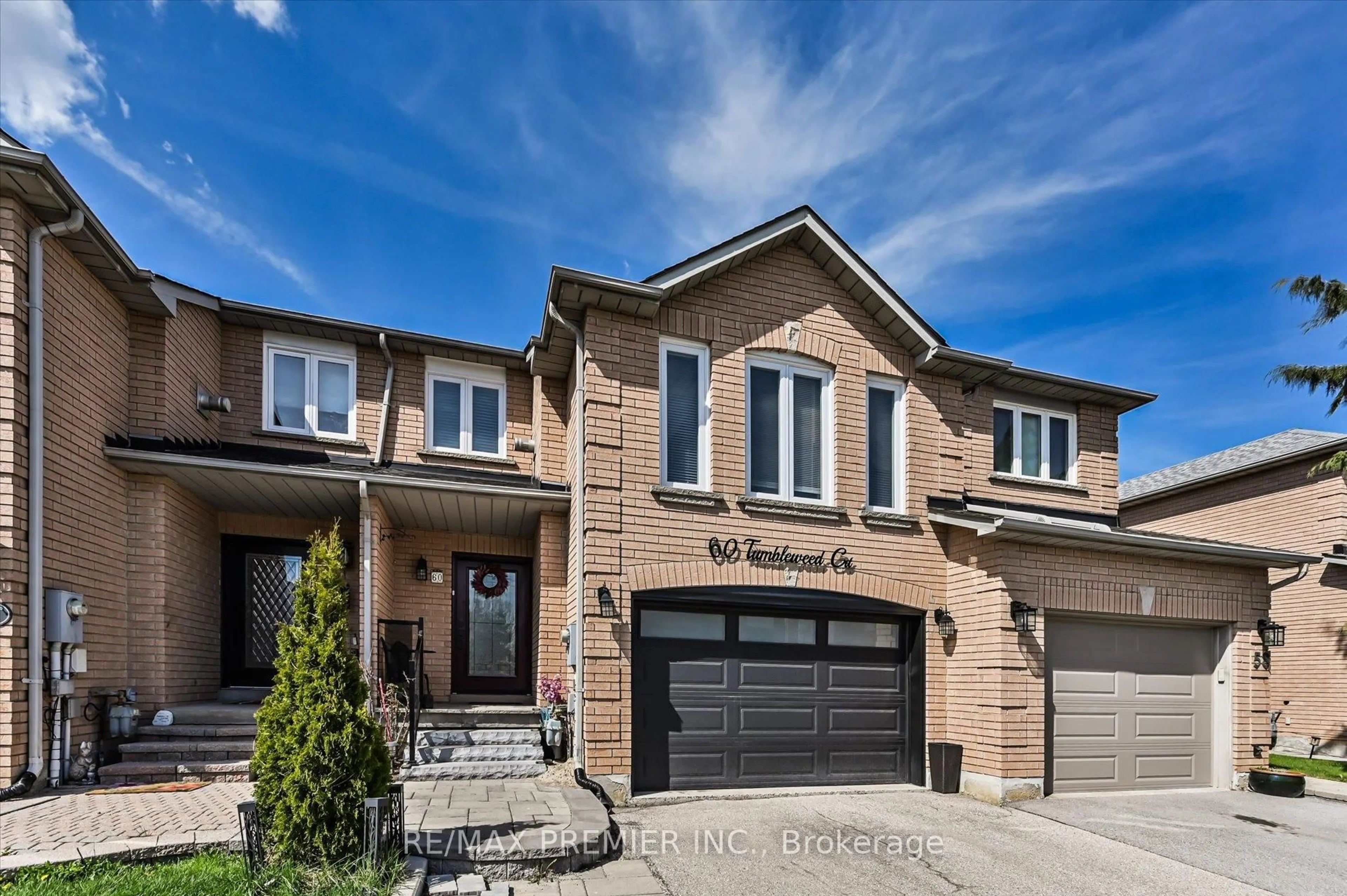 Home with brick exterior material, street for 60 Tumbleweed Crt, Vaughan Ontario L4L 8Y6