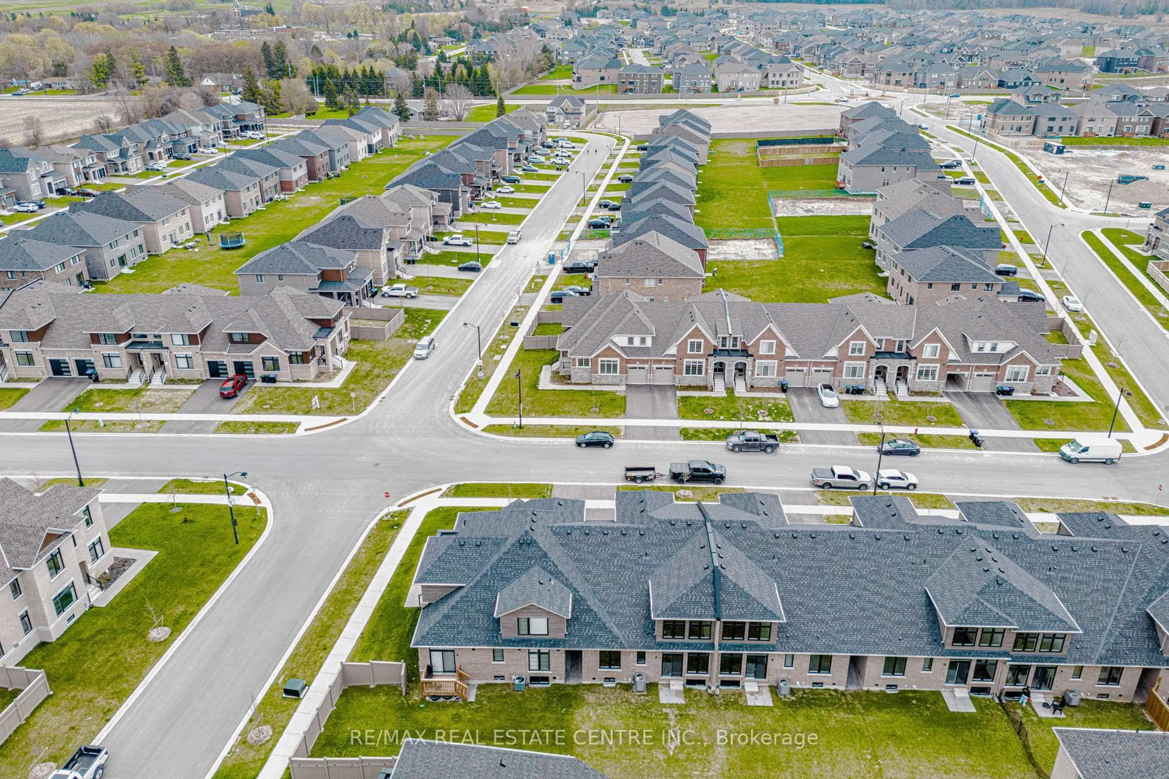 A pic from outside/outdoor area/front of a property/back of a property/a pic from drone, street for 9 Mayapple St, Adjala-Tosorontio Ontario L0G 1W0