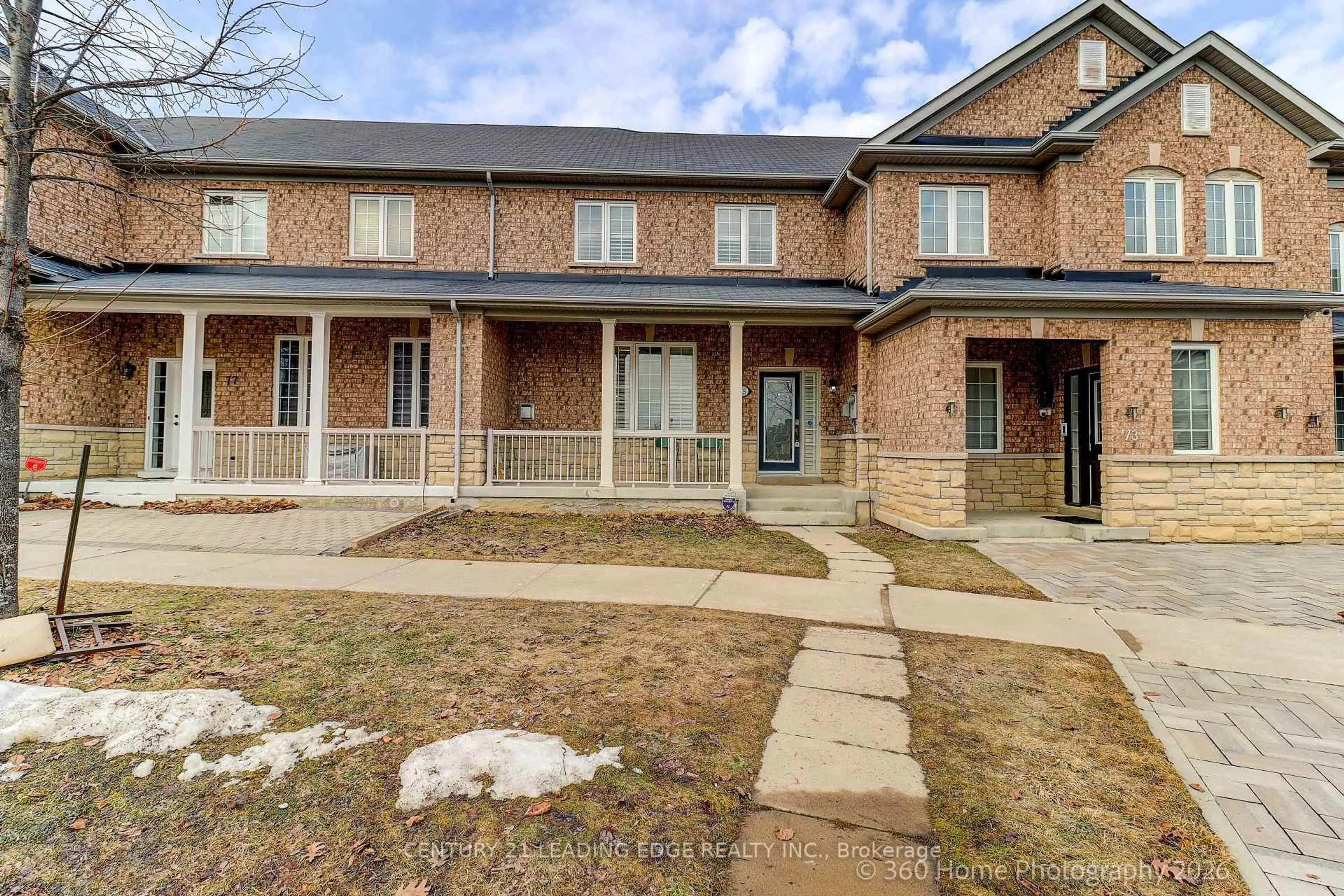 Home with brick exterior material, street for 75 Kentview Cres, Markham Ontario L6B 0L5