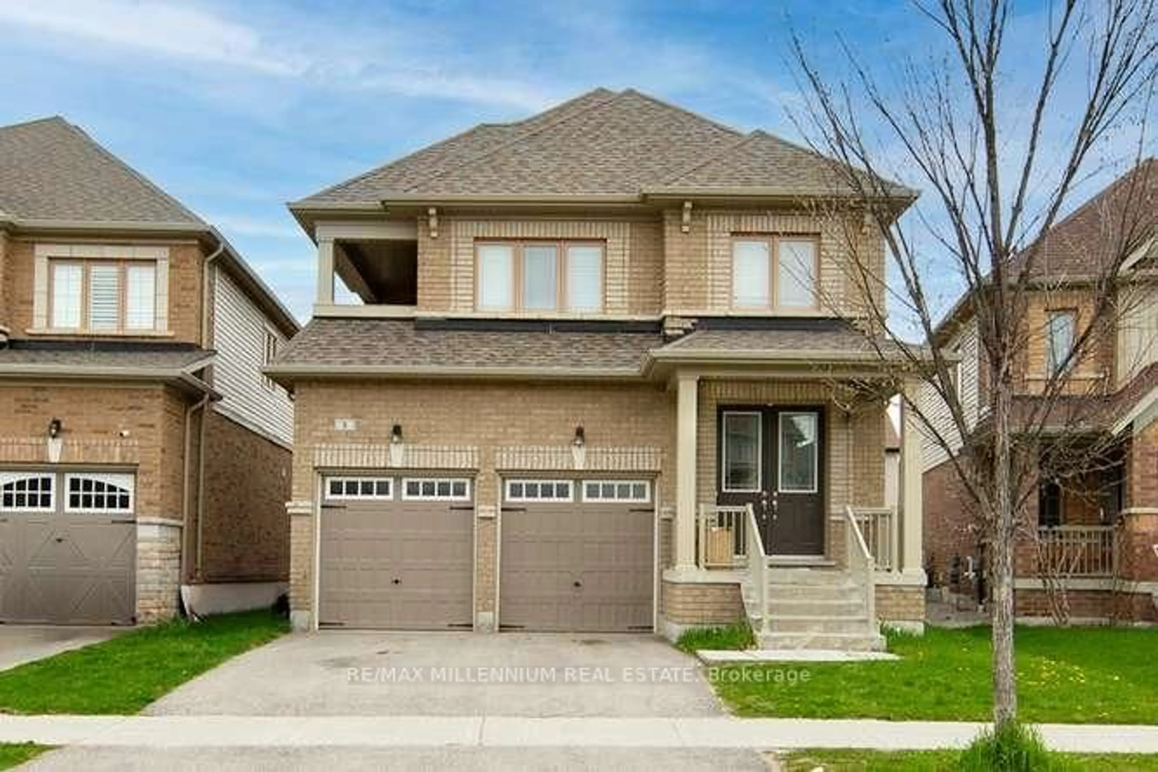 Home with brick exterior material, street for 8 Tomporowski Tr, New Tecumseth Ontario L9R 0T9