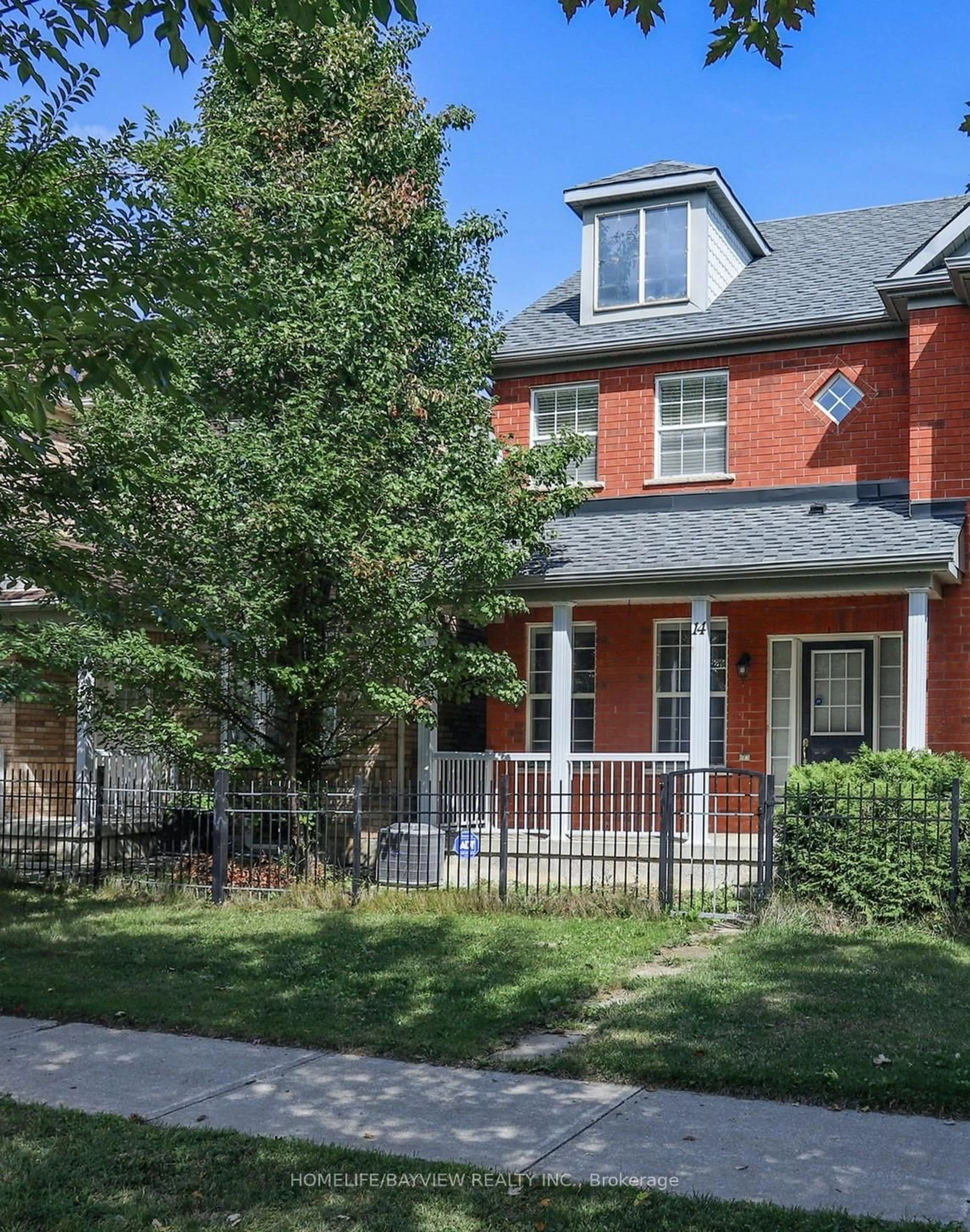 Home with brick exterior material, street for 14 Milroy Lane, Markham Ontario L6B 1B5