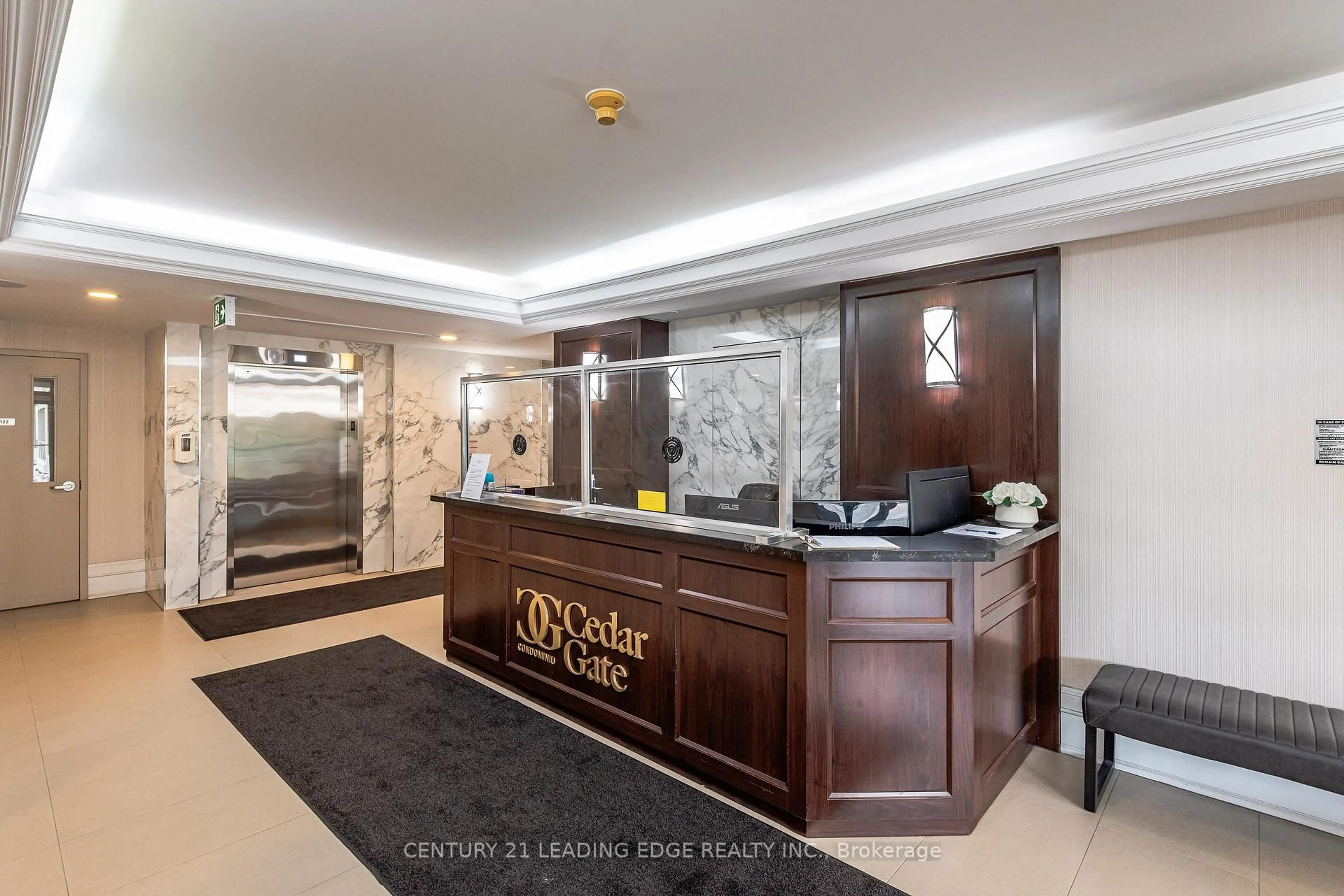 Lobby for 309 Major Mackenzie Dr #411, Richmond Hill Ontario L4C 9V5