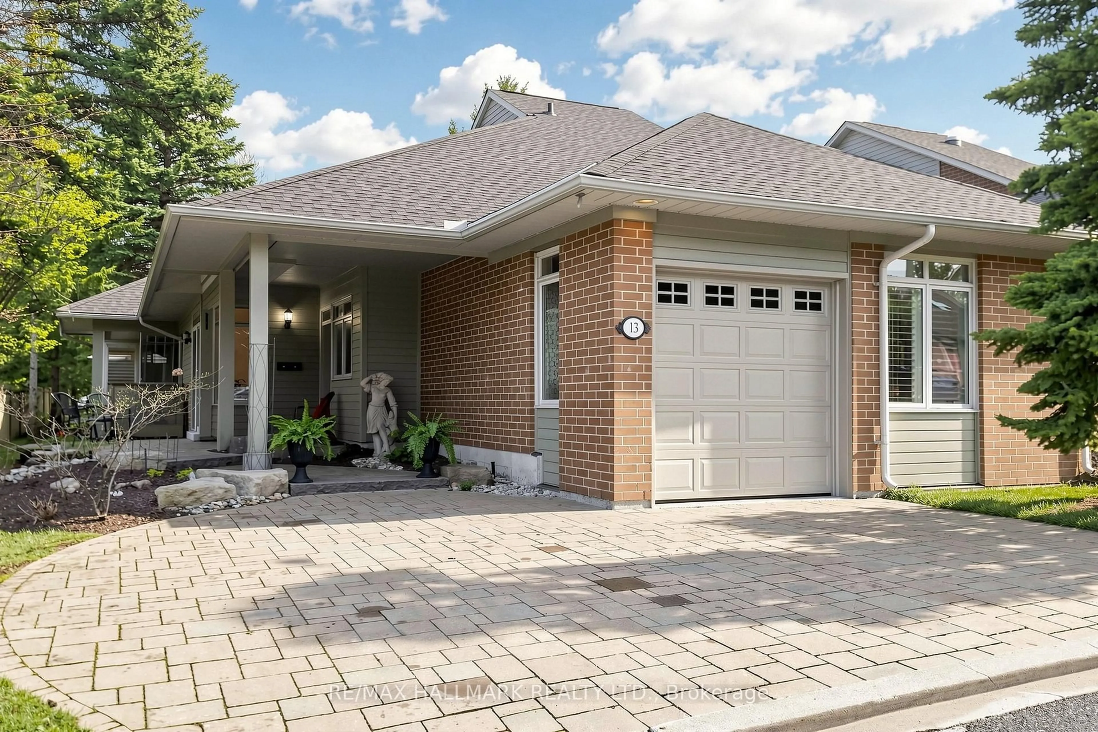 Home with brick exterior material, street for 13 Christina Falls Way, Markham Ontario L6E 1B4