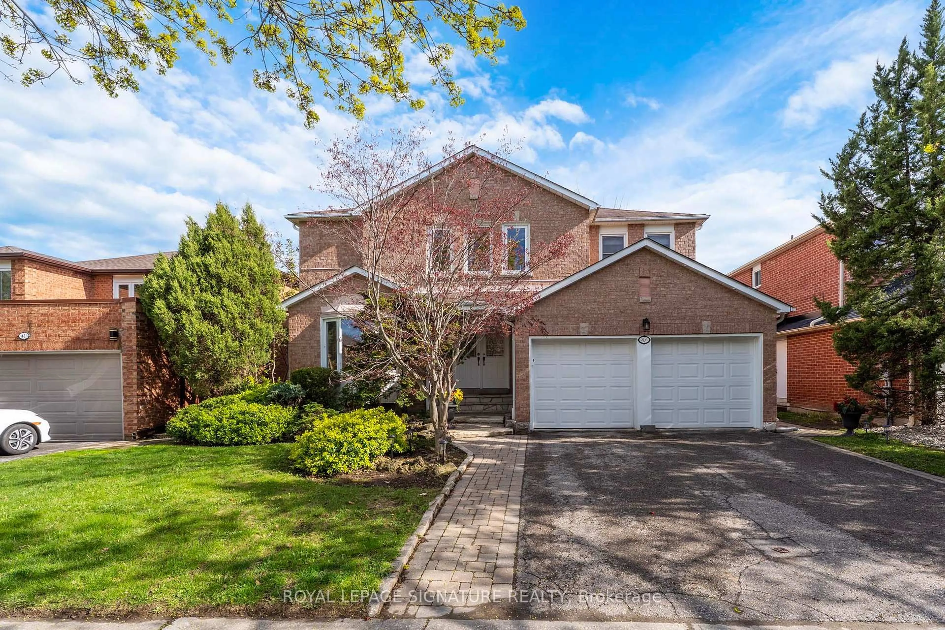 Home with brick exterior material, street for 47 Edmund Seager Dr, Vaughan Ontario L4J 4S1