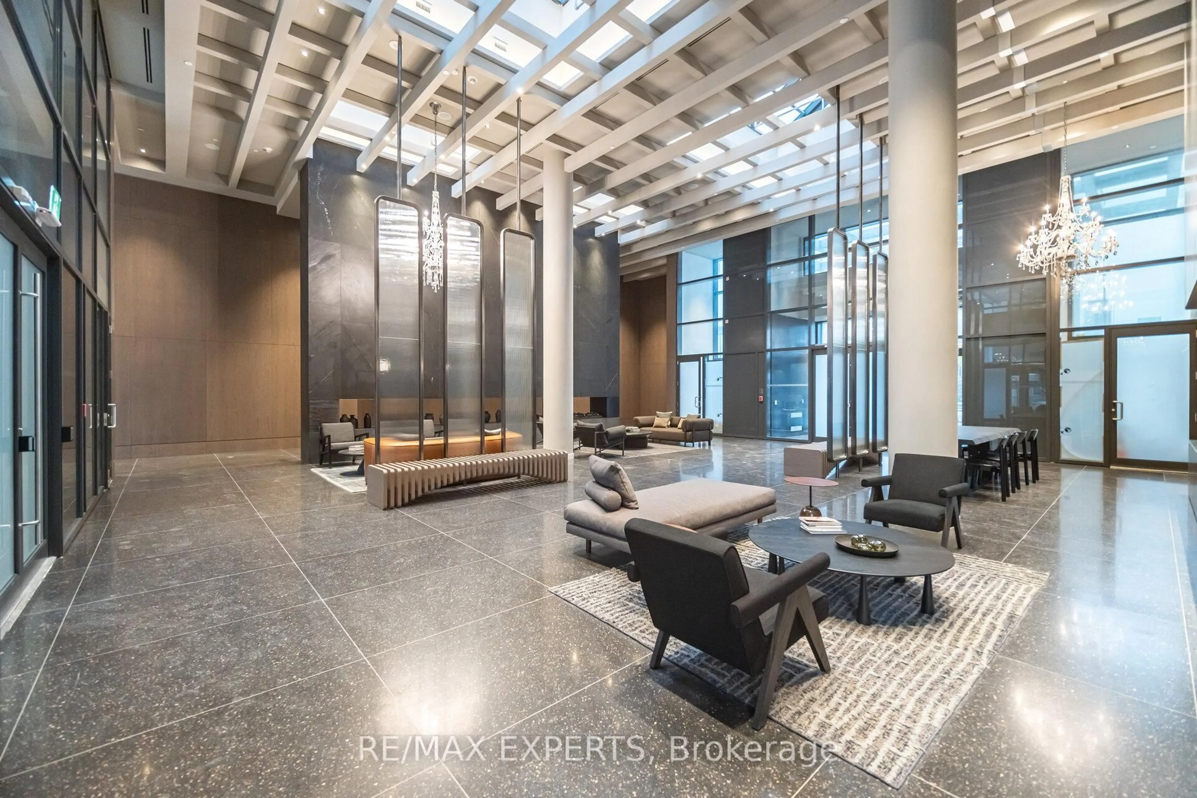 Lobby for 8 Interchange Way #2702, Vaughan Ontario L4K 0R2