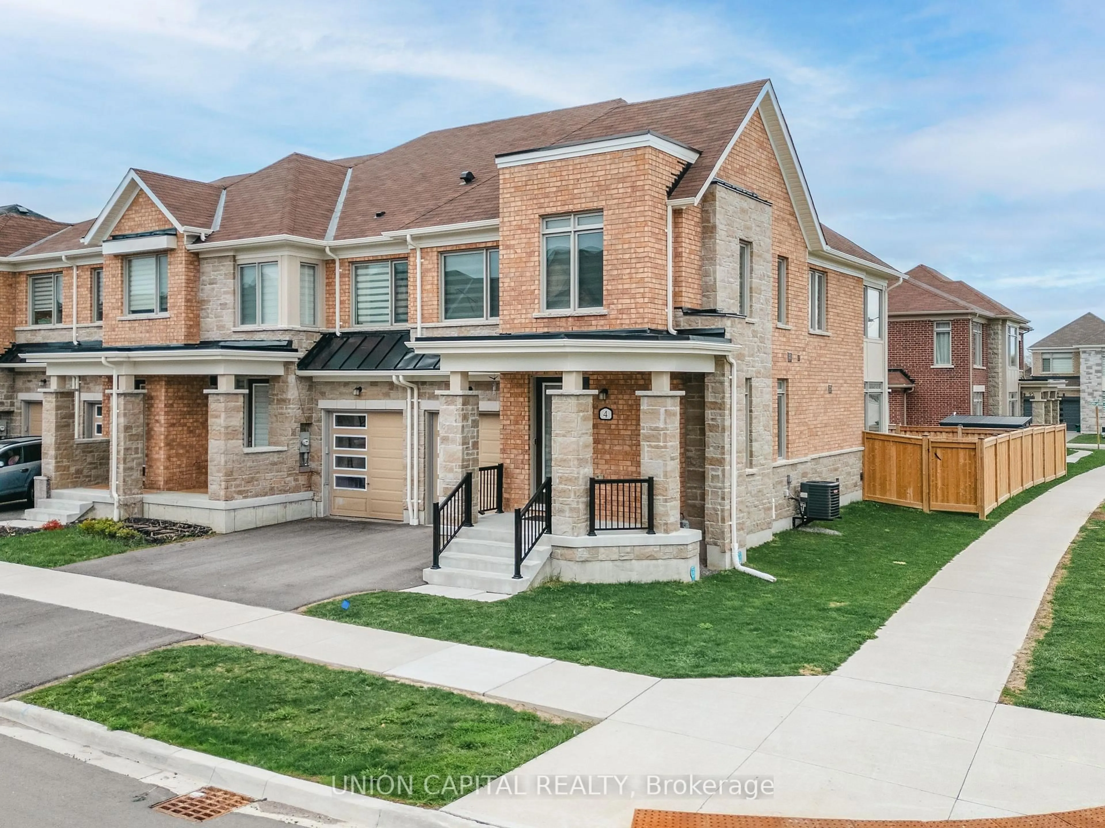 Home with brick exterior material, street for 4 Flower Garden Tr, Whitchurch-Stouffville Ontario L4A 4V4