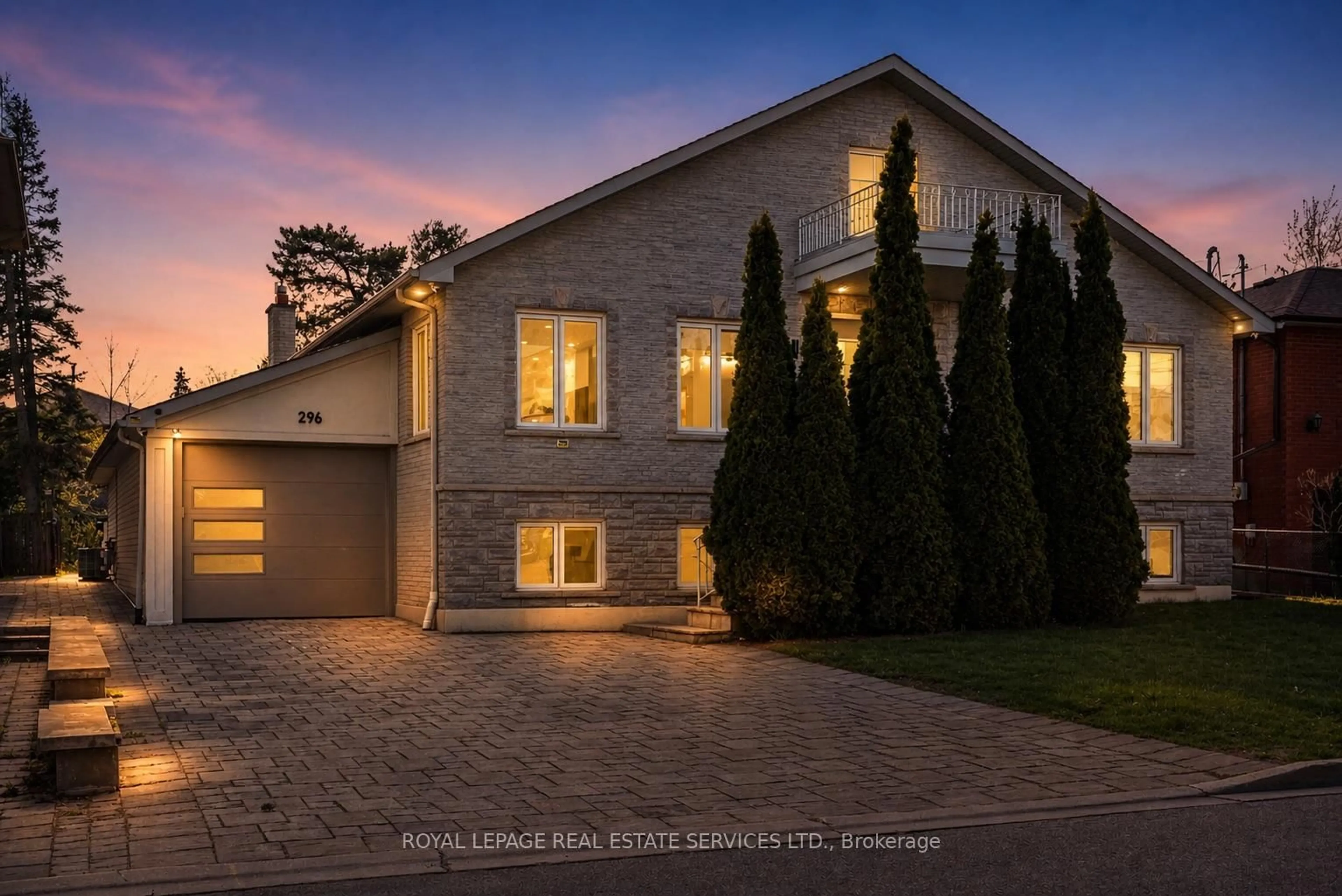 Home with brick exterior material, street for 296 Lennox Ave, Richmond Hill Ontario L4C 2A7