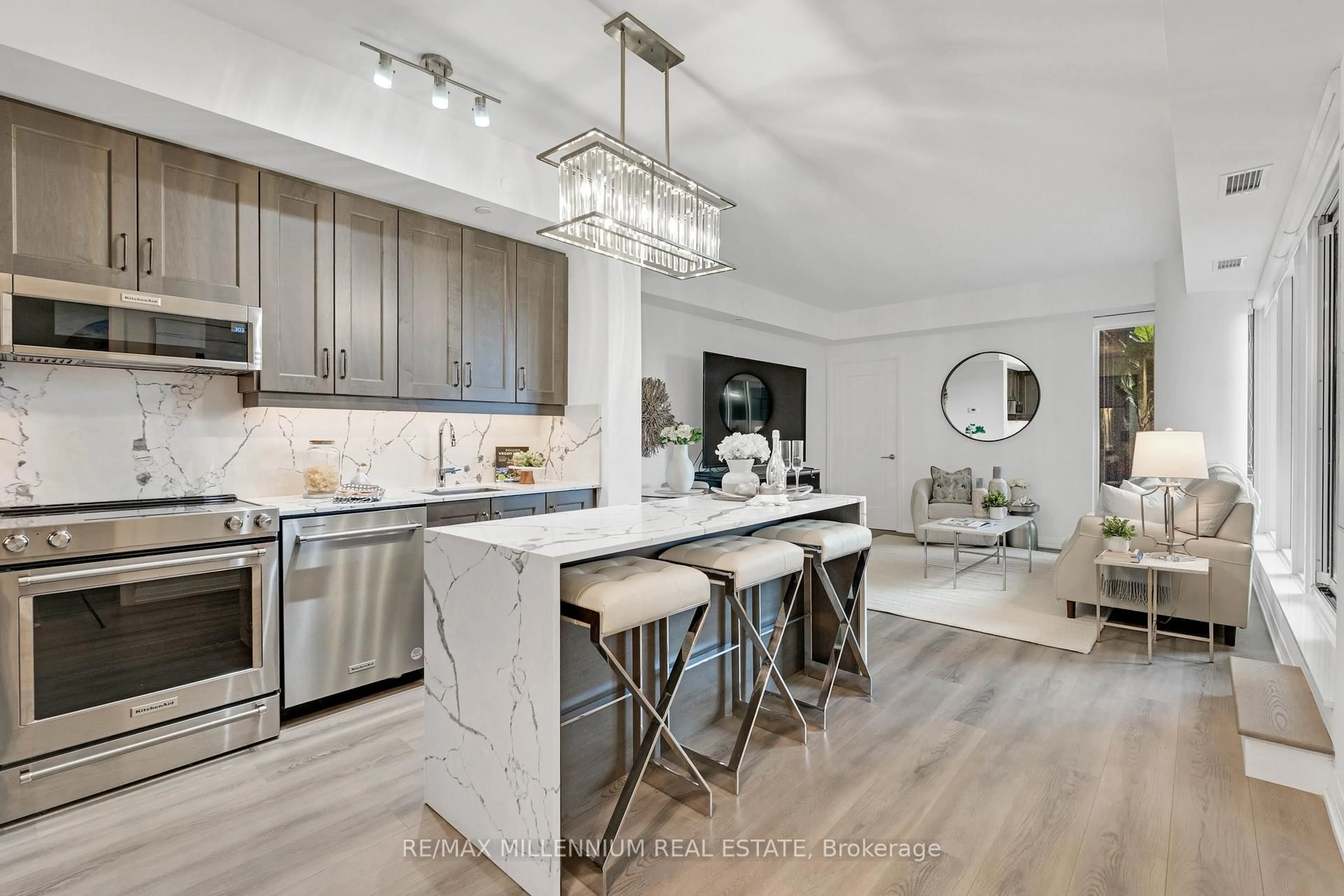 Open concept kitchen, unknown for 9000 Jane St #209, Vaughan Ontario L4K 0M6