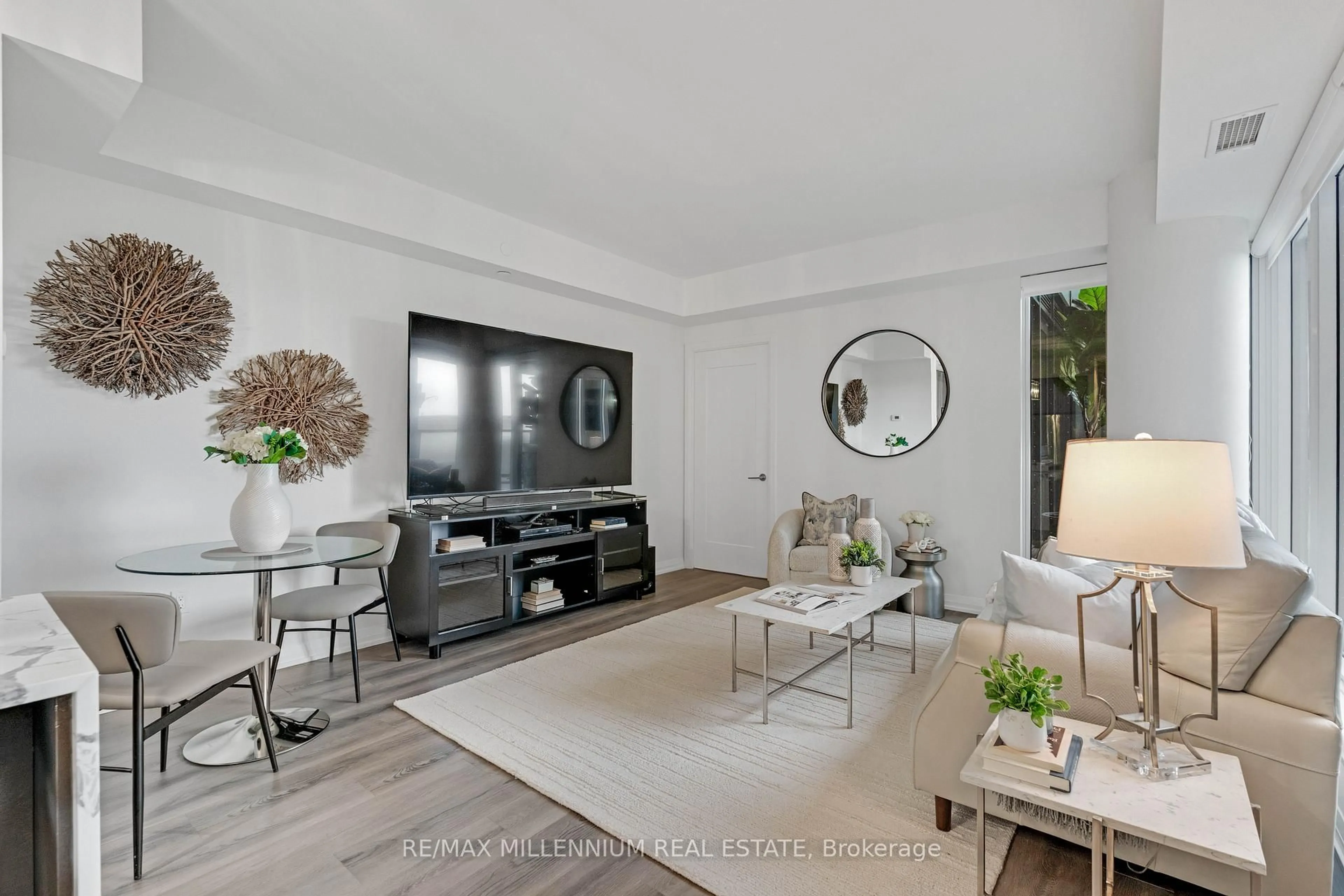 Living room with furniture, unknown for 9000 Jane St #209, Vaughan Ontario L4K 0M6