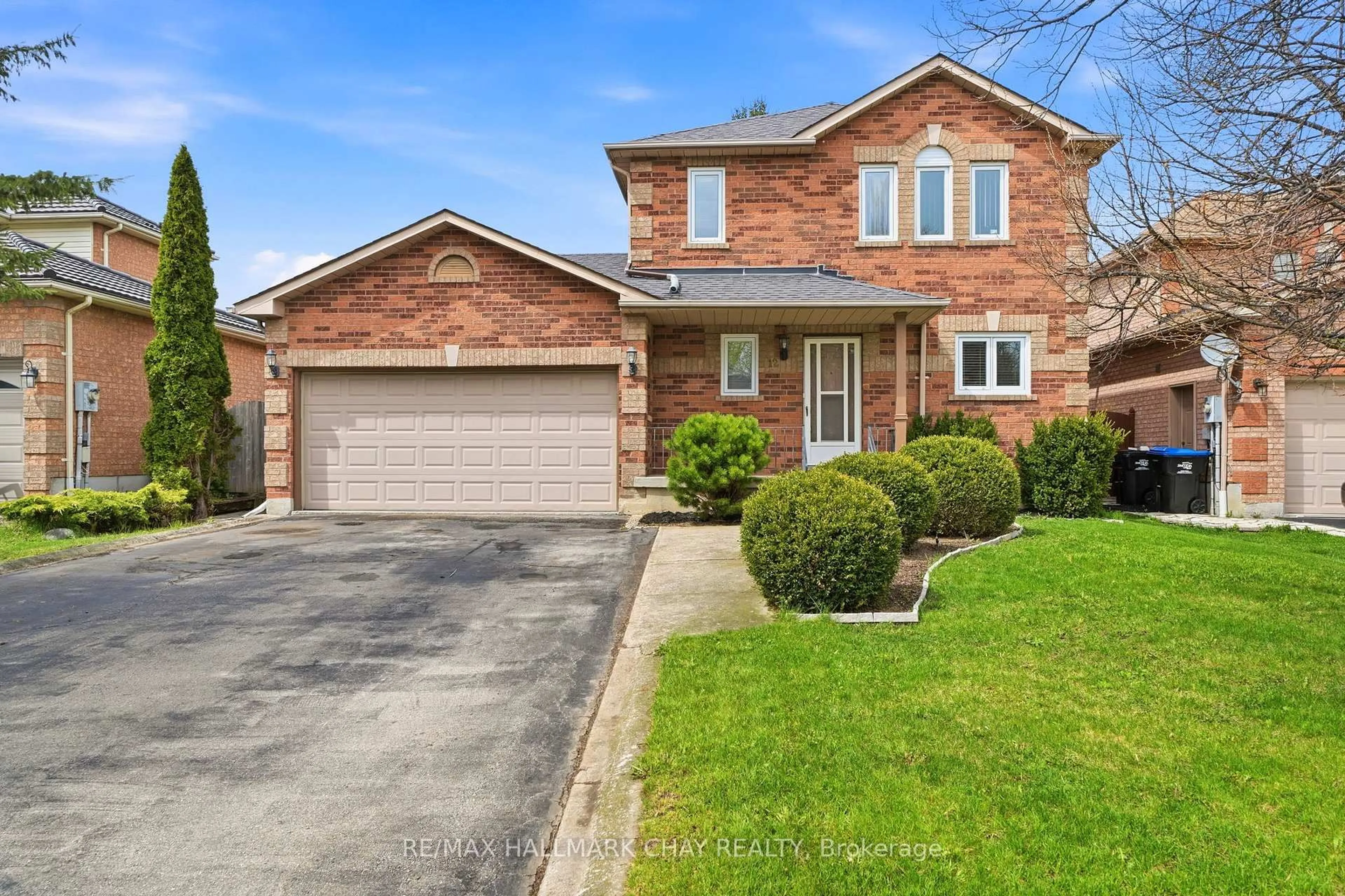 Home with brick exterior material, street for 12 Dugdale Ave, New Tecumseth Ontario L0G 1A0