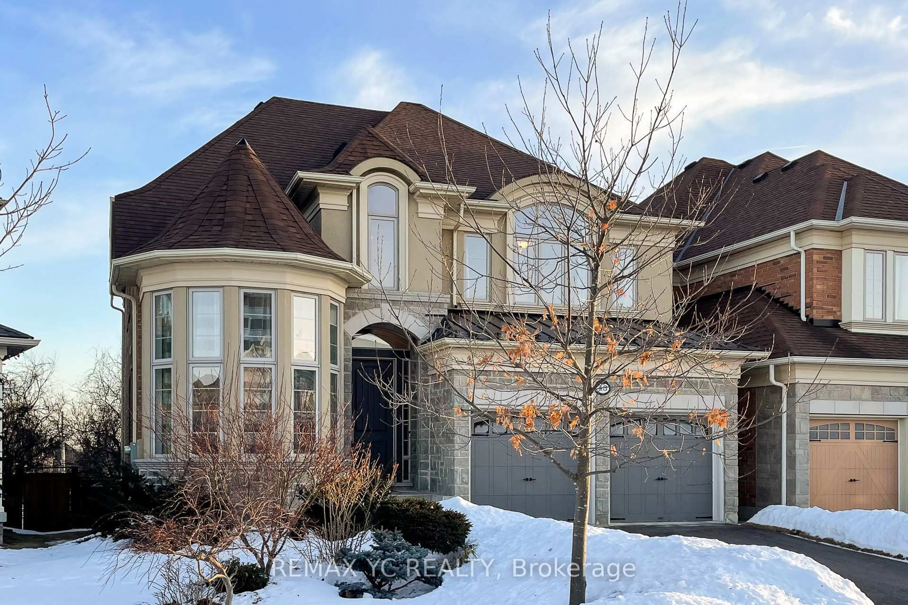 Home with brick exterior material, street for 43 Laredo Dr, Richmond Hill Ontario L4S 0E4